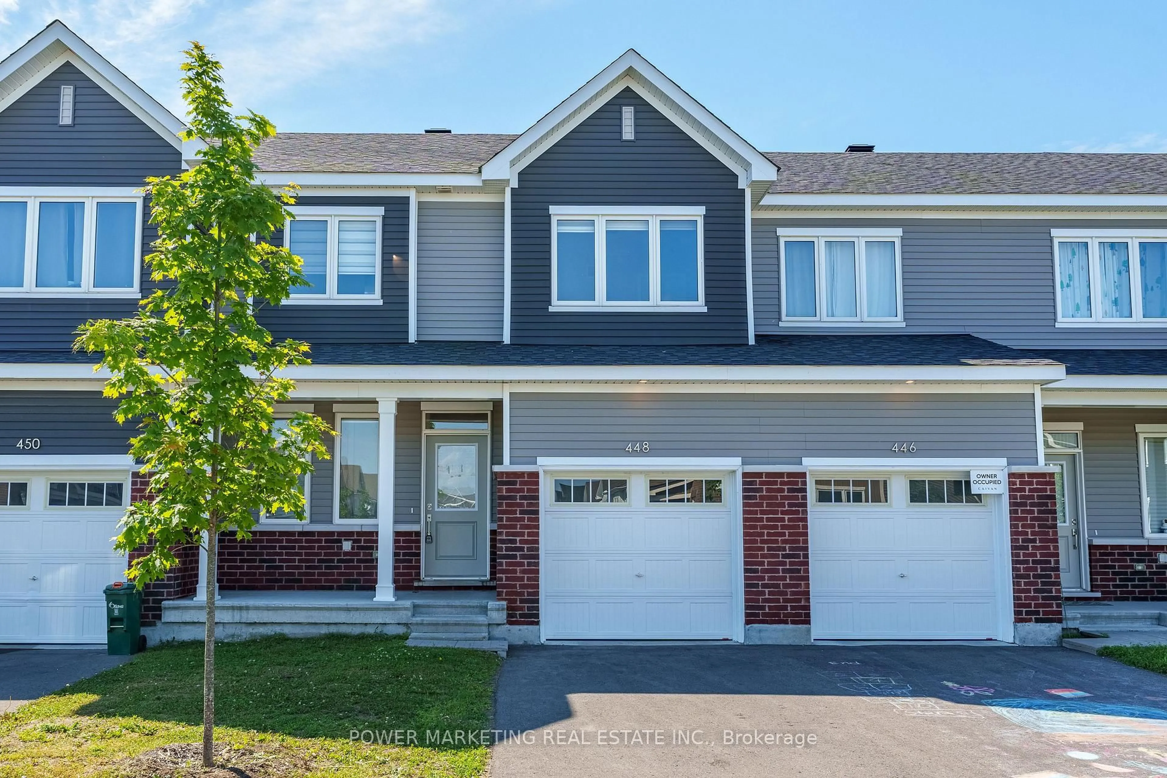 Home with vinyl exterior material, street for 448 Epoch St, Ottawa Ontario K2J 6X7