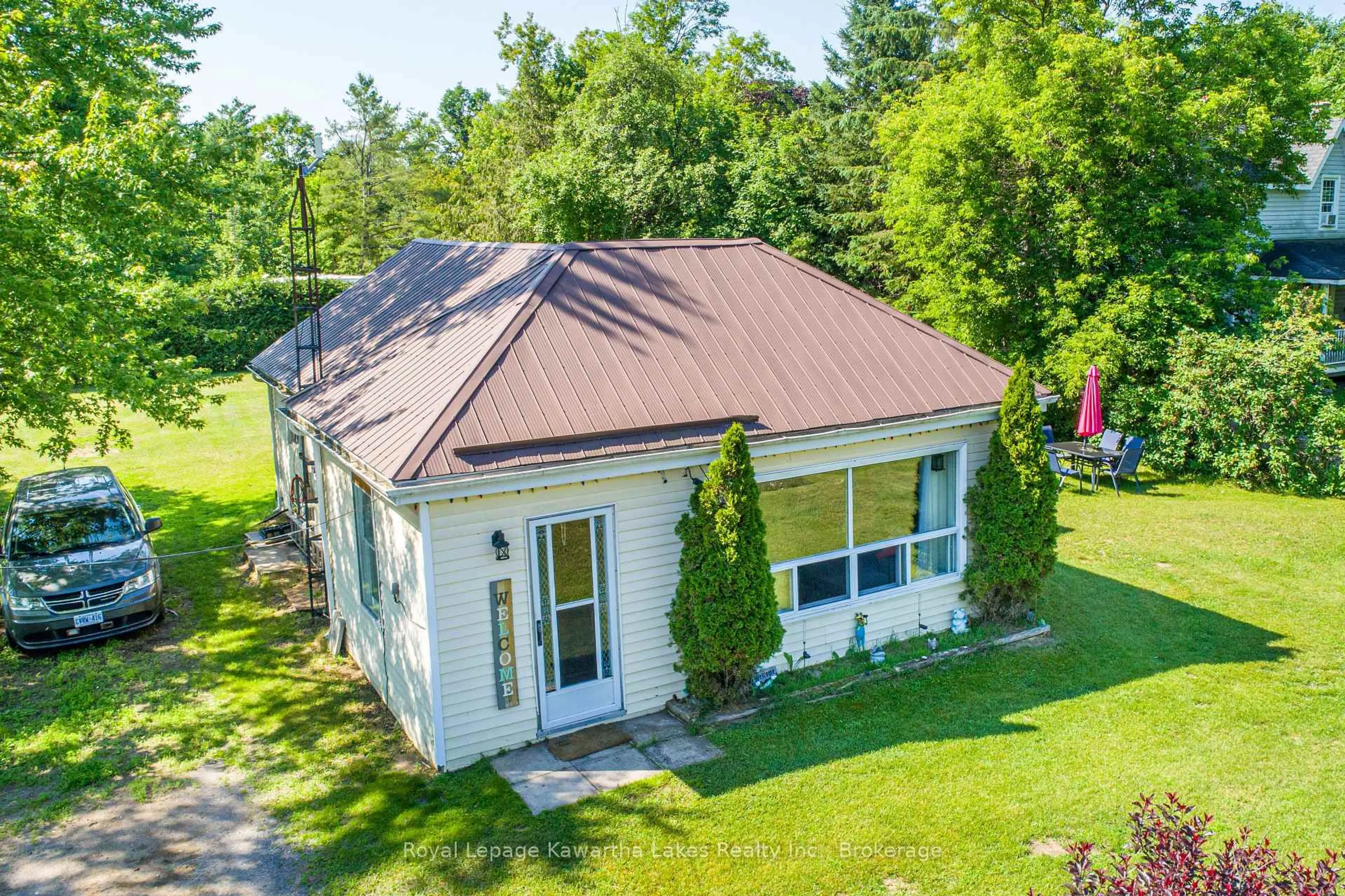 A pic from outside/outdoor area/front of a property/back of a property/a pic from drone, unknown for 3305 County Rd 48, Havelock-Belmont-Methuen Ontario K0L 1Z0