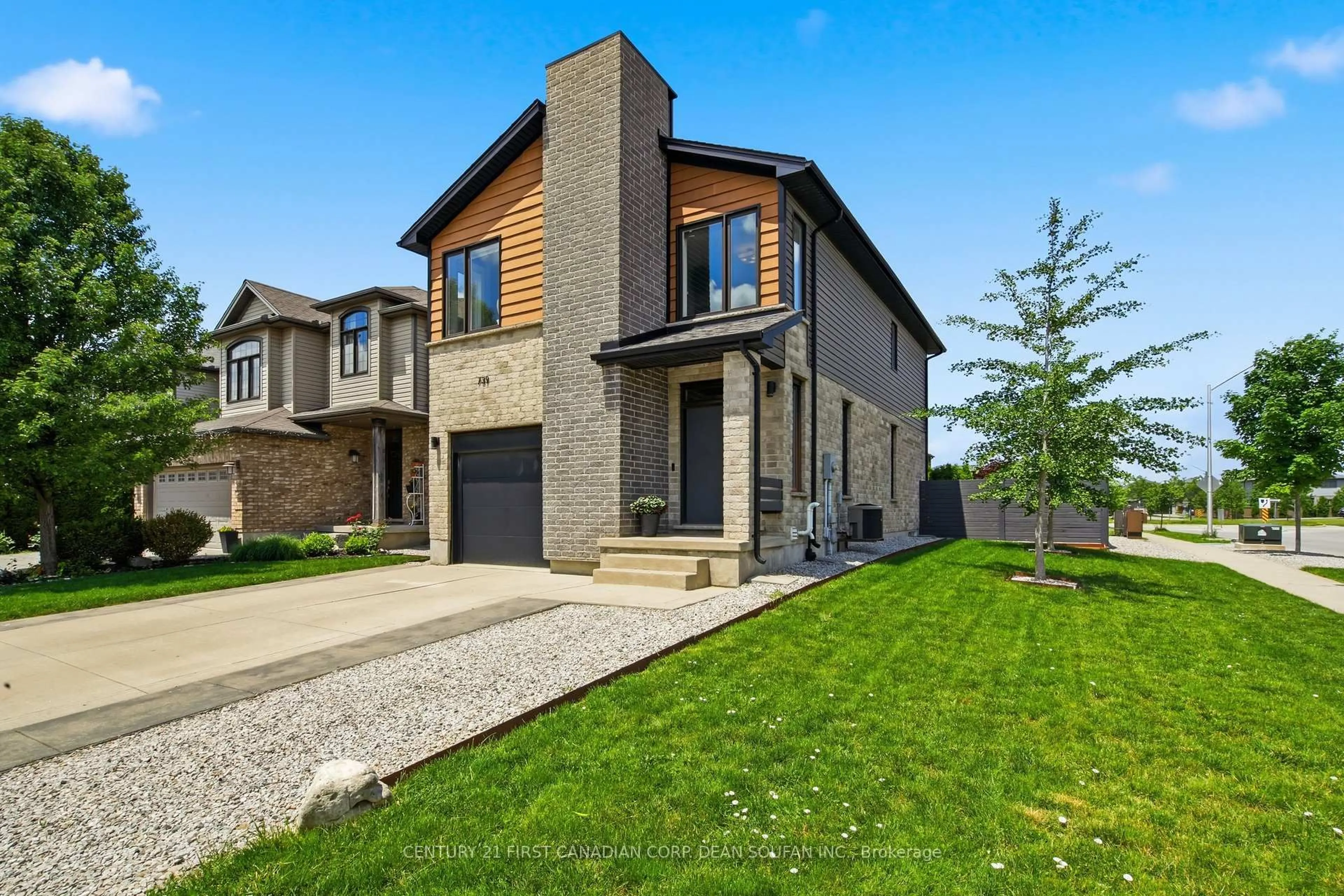 Home with brick exterior material, street for 739 Springwood Cres, London North Ontario N6G 0H8