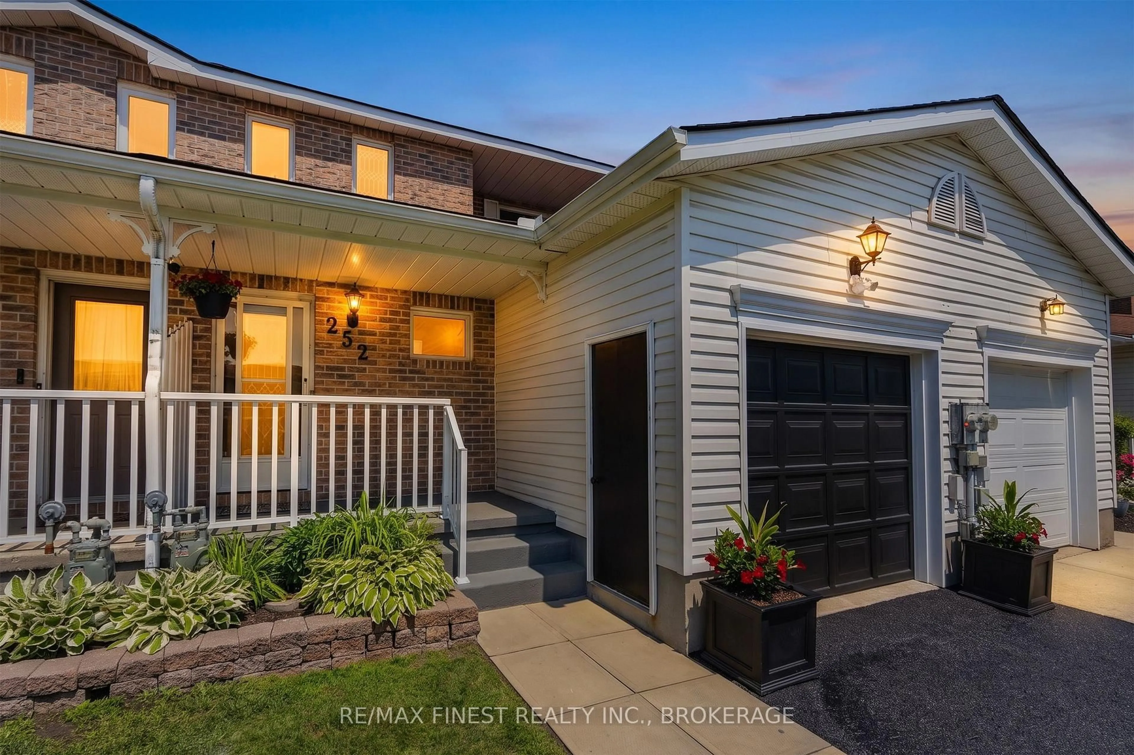 Home with vinyl exterior material, street for 252 Vanguard Crt, Kingston Ontario K7M 8P8