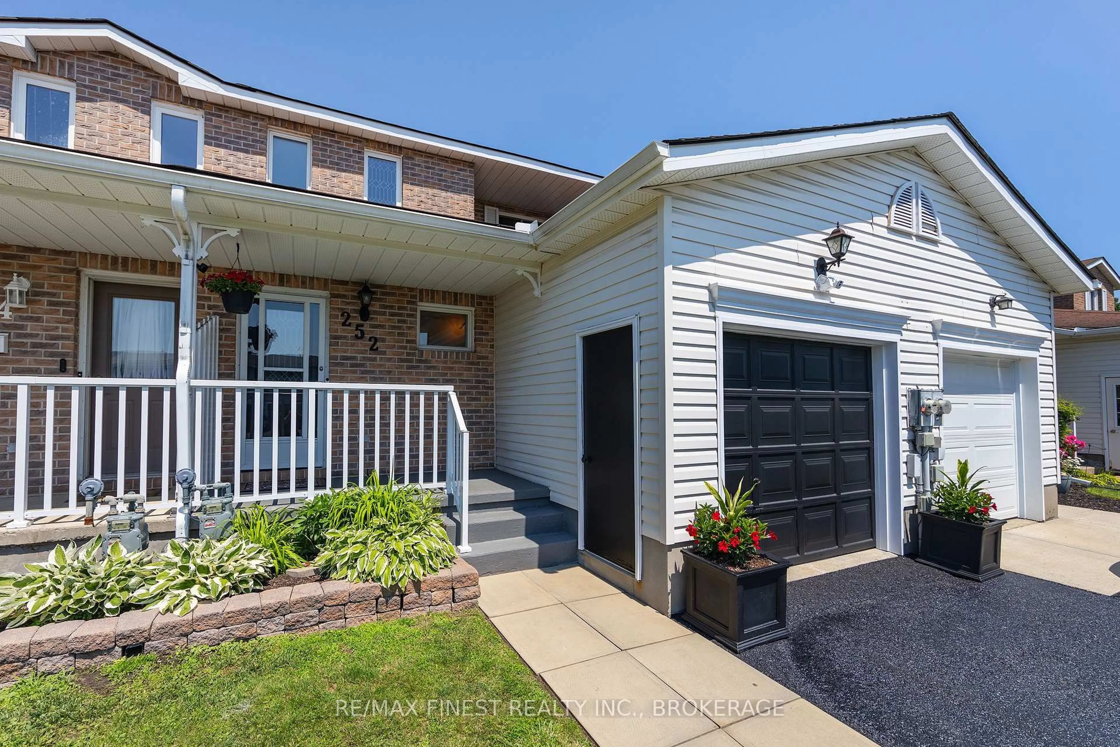 Home with vinyl exterior material, street for 252 Vanguard Crt, Kingston Ontario K7M 8P8