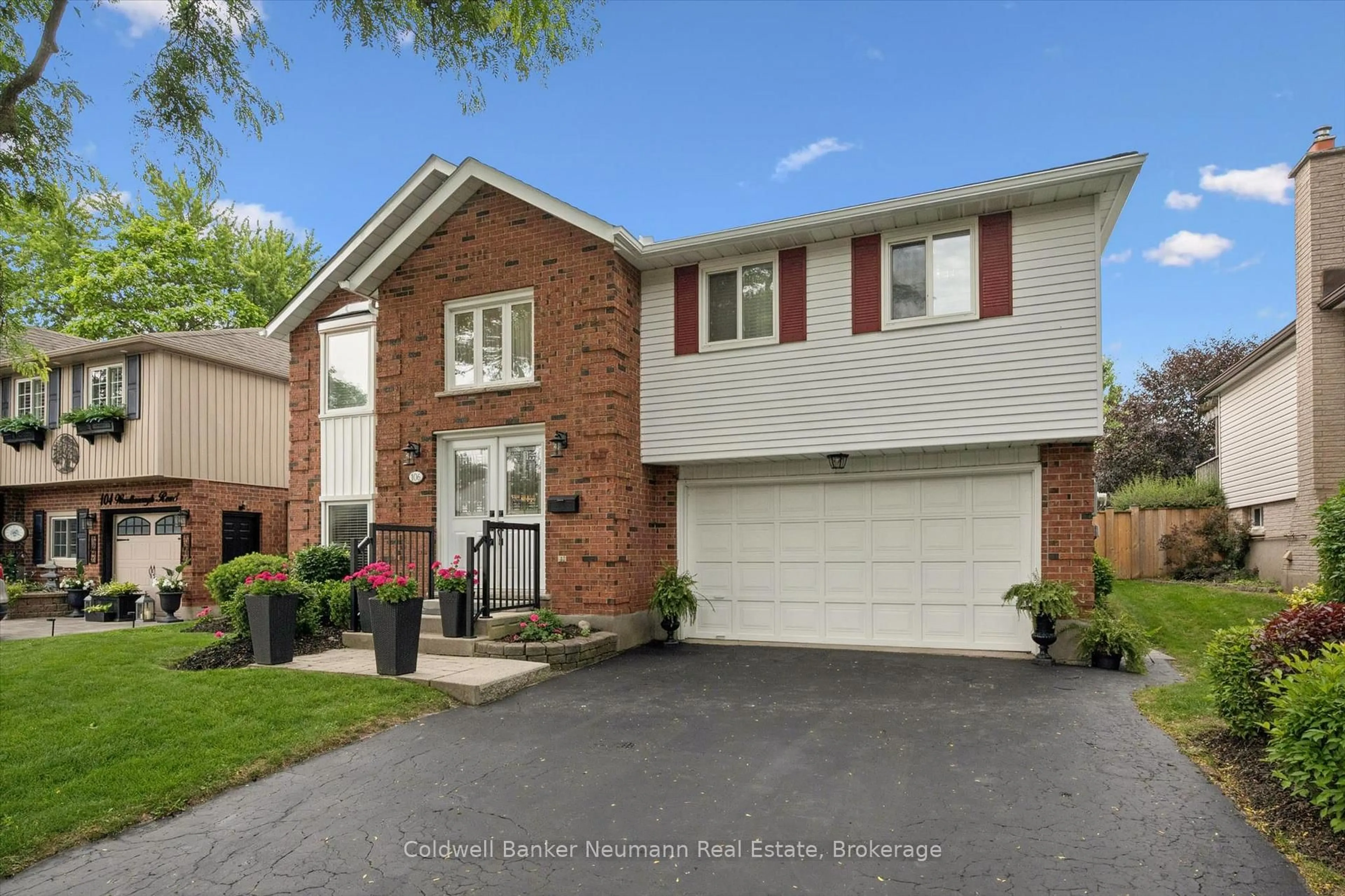 Home with brick exterior material, street for 106 Woodborough Rd, Guelph Ontario N1G 3K5