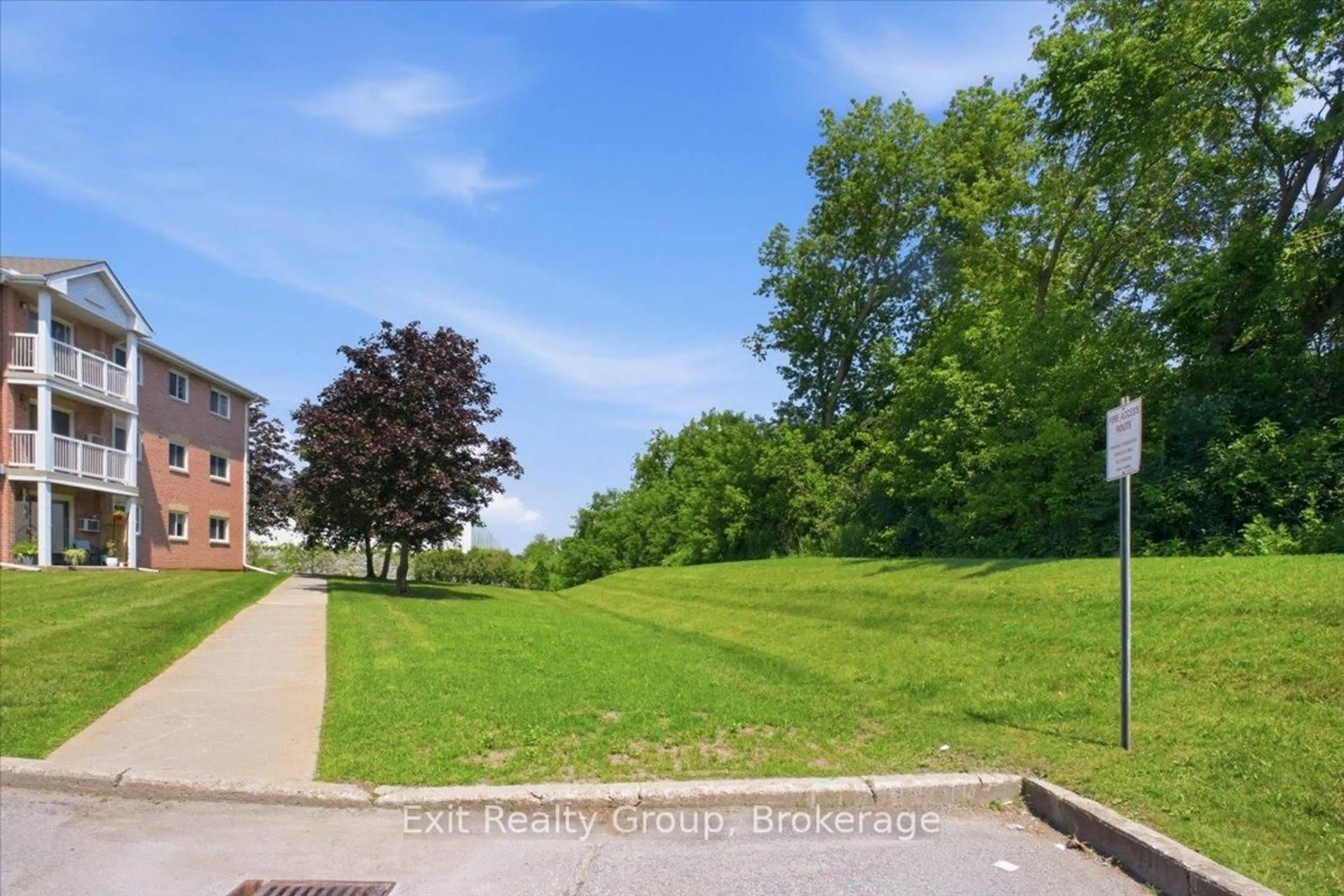 A pic from outside/outdoor area/front of a property/back of a property/a pic from drone, street for 175 Haig Rd #222, Belleville Ontario K8N 5R7