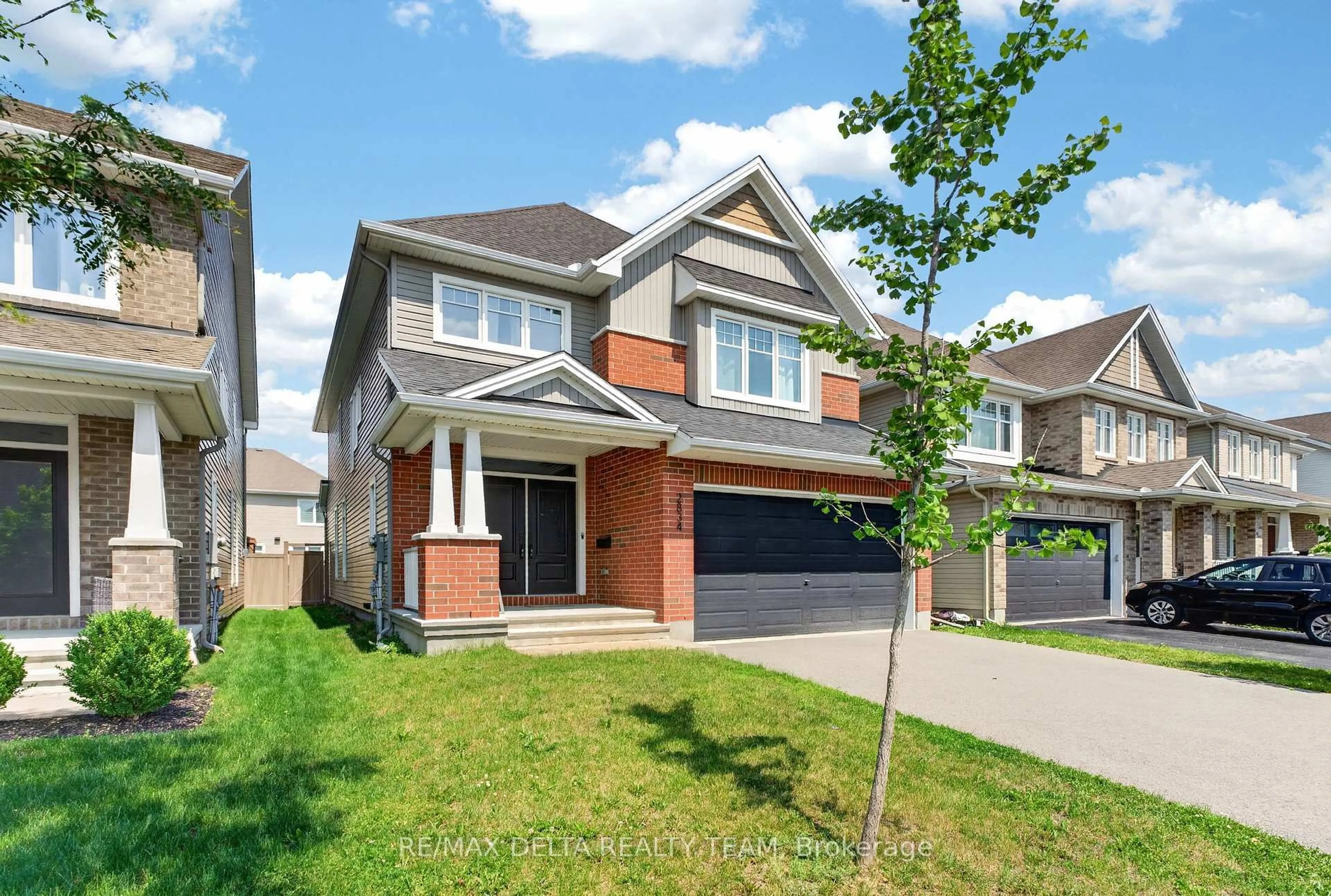 Home with brick exterior material, street for 2834 Grand Canal St, Ottawa Ontario K2J 6E4