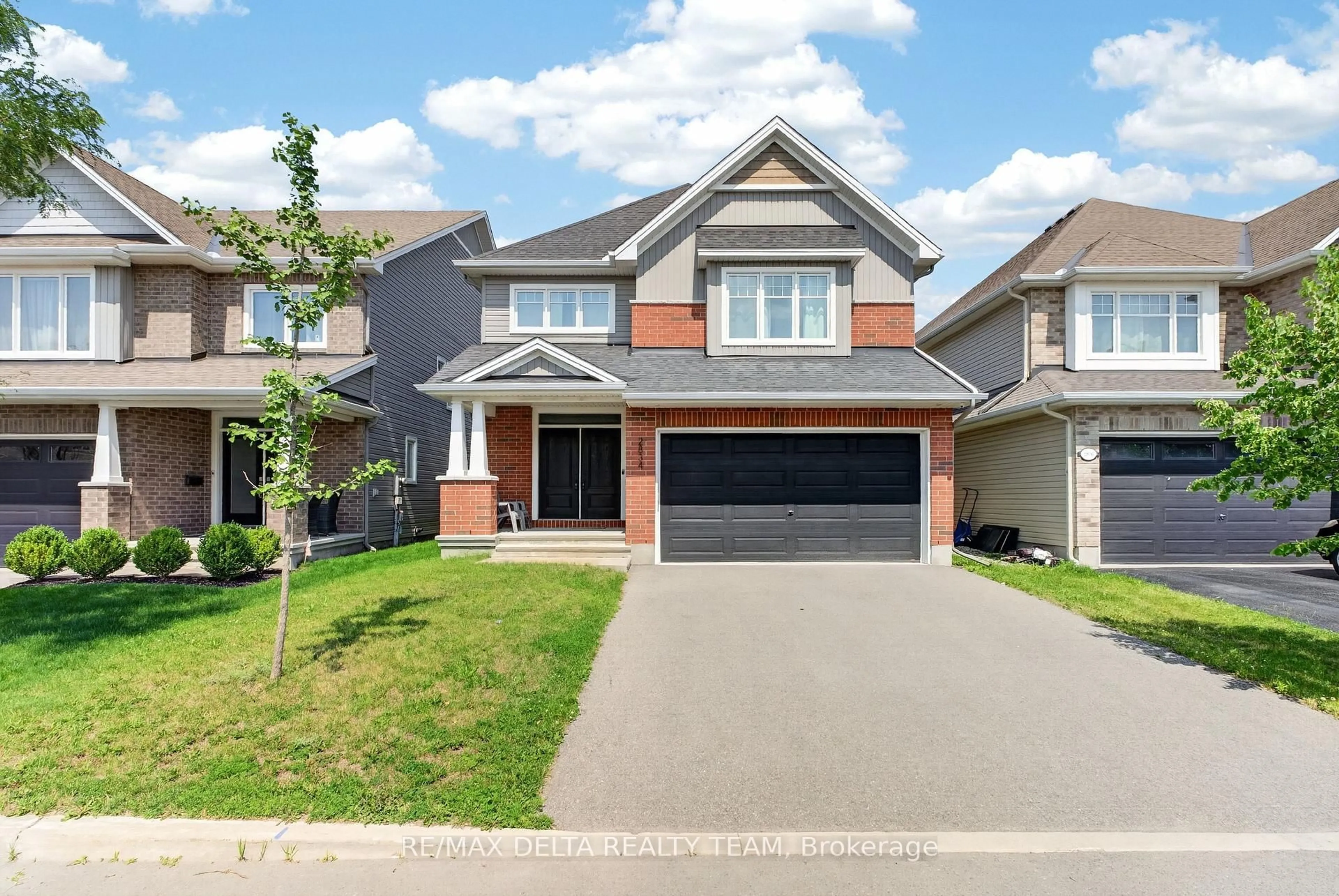 Home with brick exterior material, street for 2834 Grand Canal St, Ottawa Ontario K2J 6E4