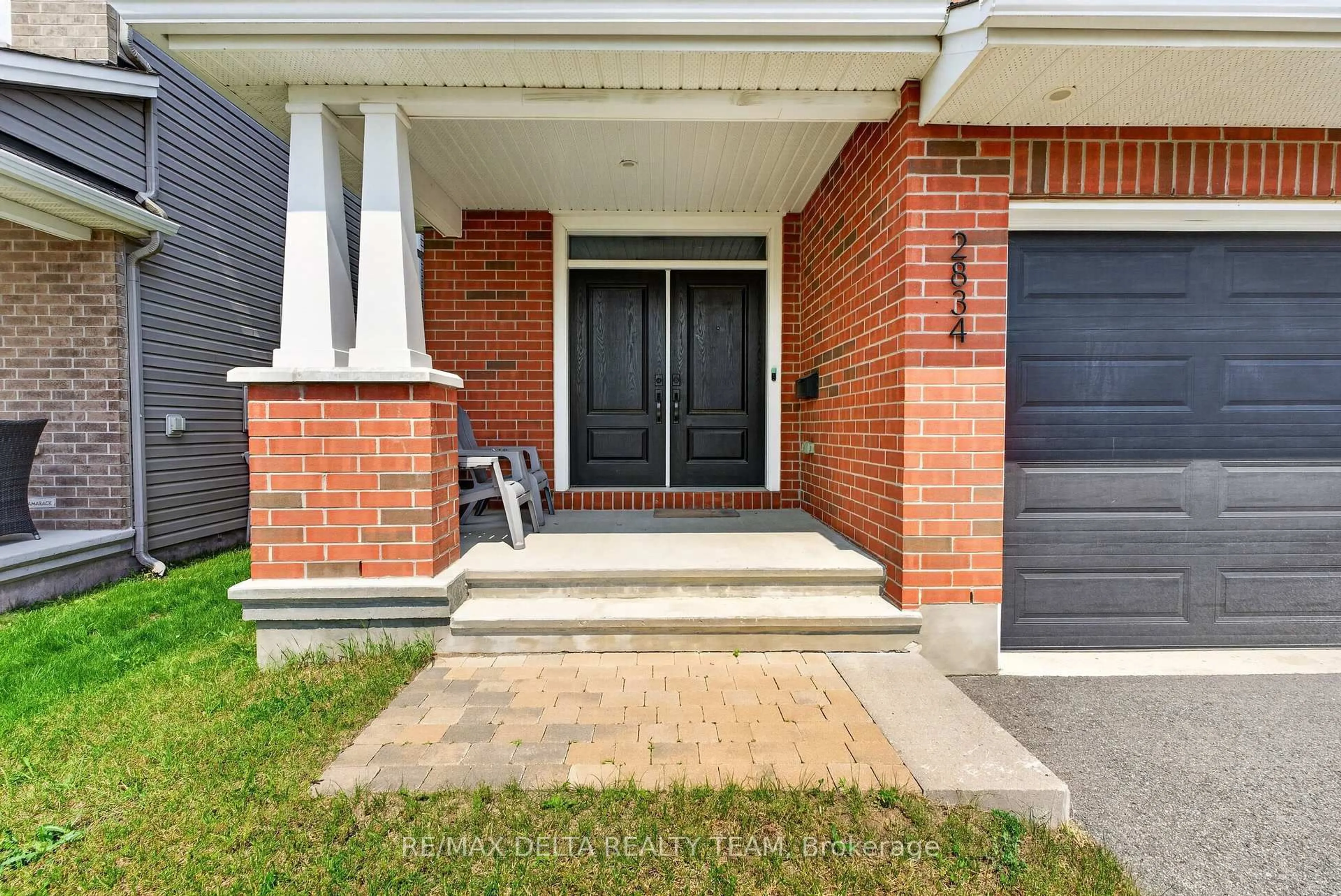 Home with brick exterior material, street for 2834 Grand Canal St, Ottawa Ontario K2J 6E4