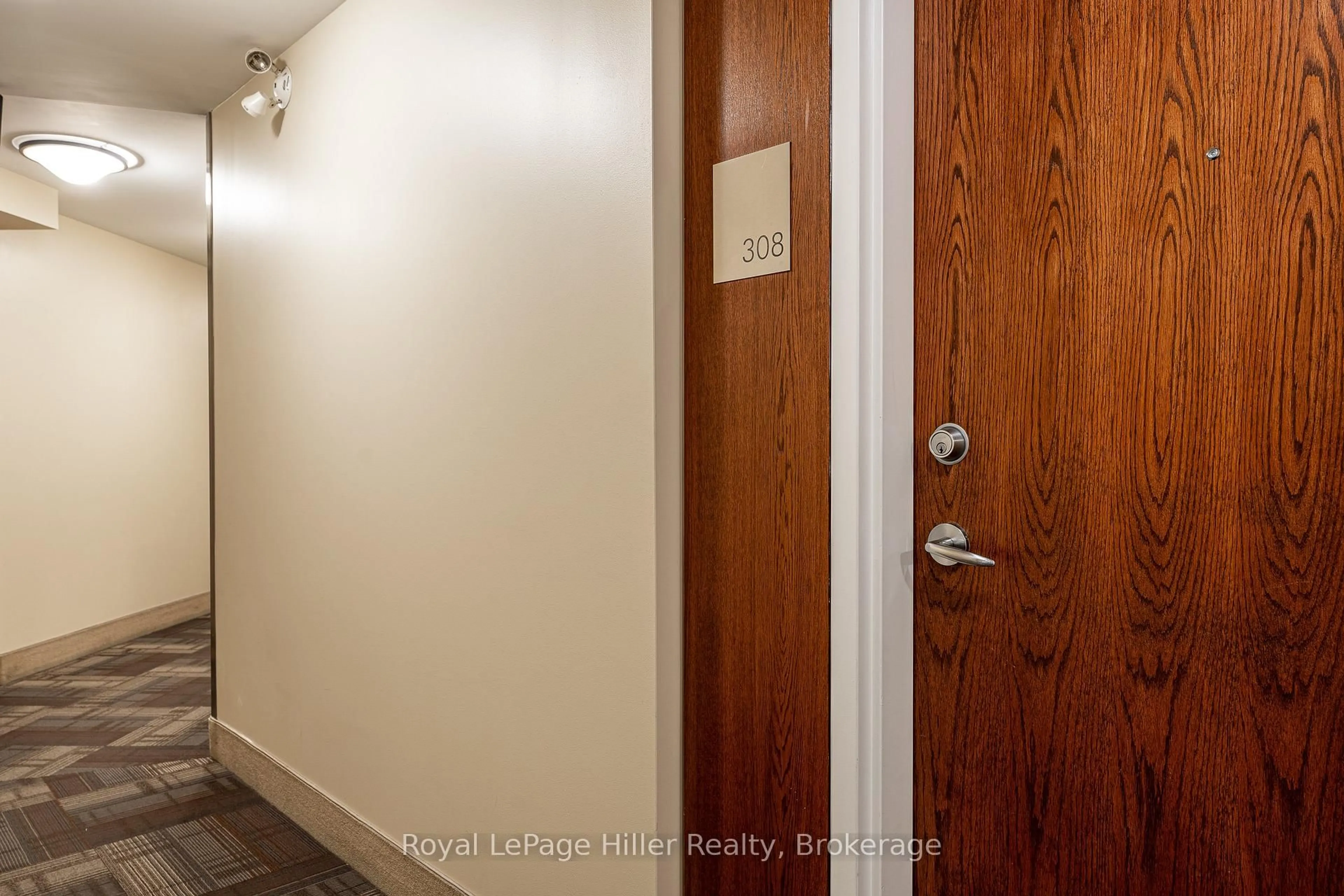 Indoor entryway for 400 Romeo St #308, Stratford Ontario N5A 0A2