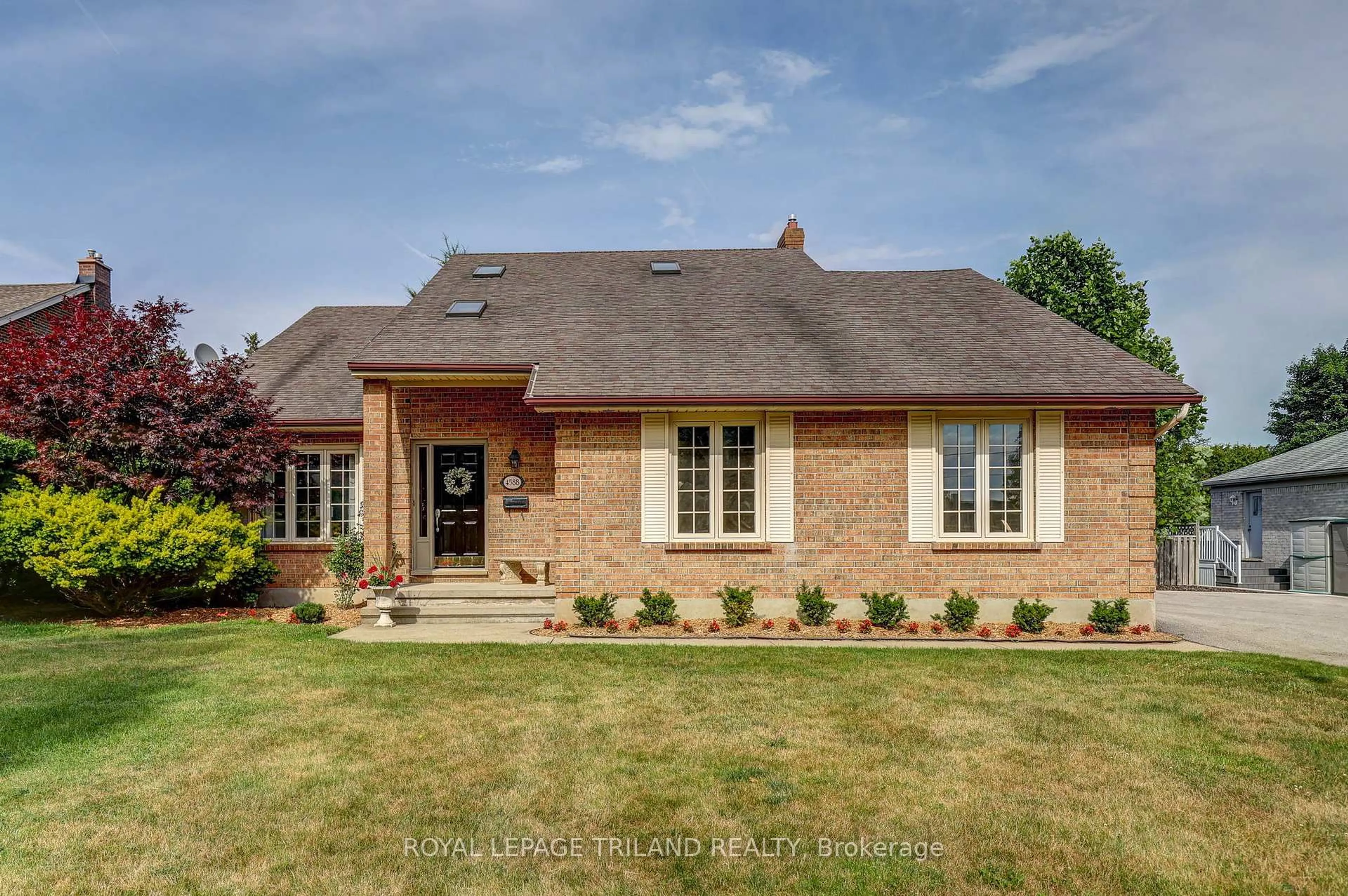 Home with brick exterior material, street for 4588 COLONEL TALBOT Rd, London South Ontario N6P 1B1