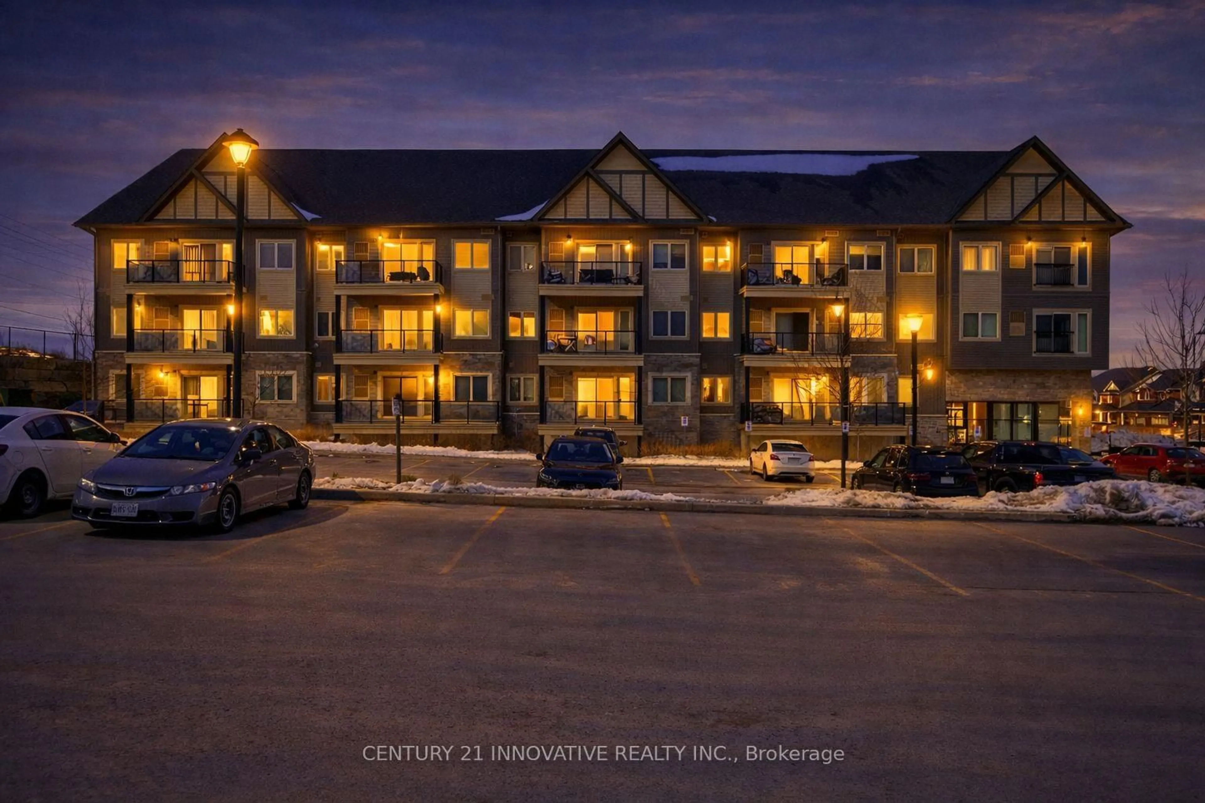 A pic from outside/outdoor area/front of a property/back of a property/a pic from drone, mountain view for 340 Florence Dr #210, Peterborough Ontario K9J 0K4