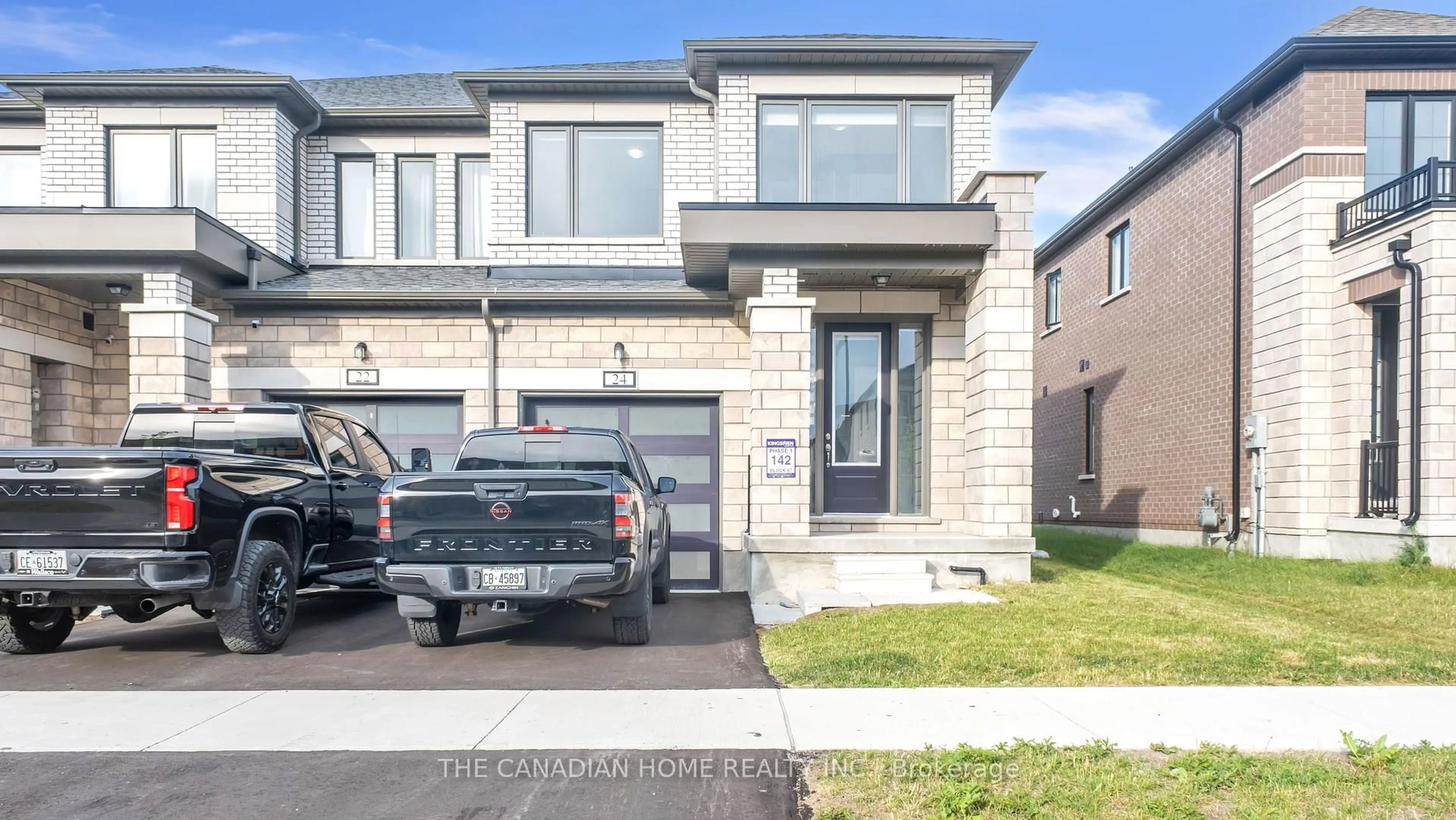 Home with brick exterior material, street for 24 Keenan St, Kawartha Lakes Ontario K9V 6C2