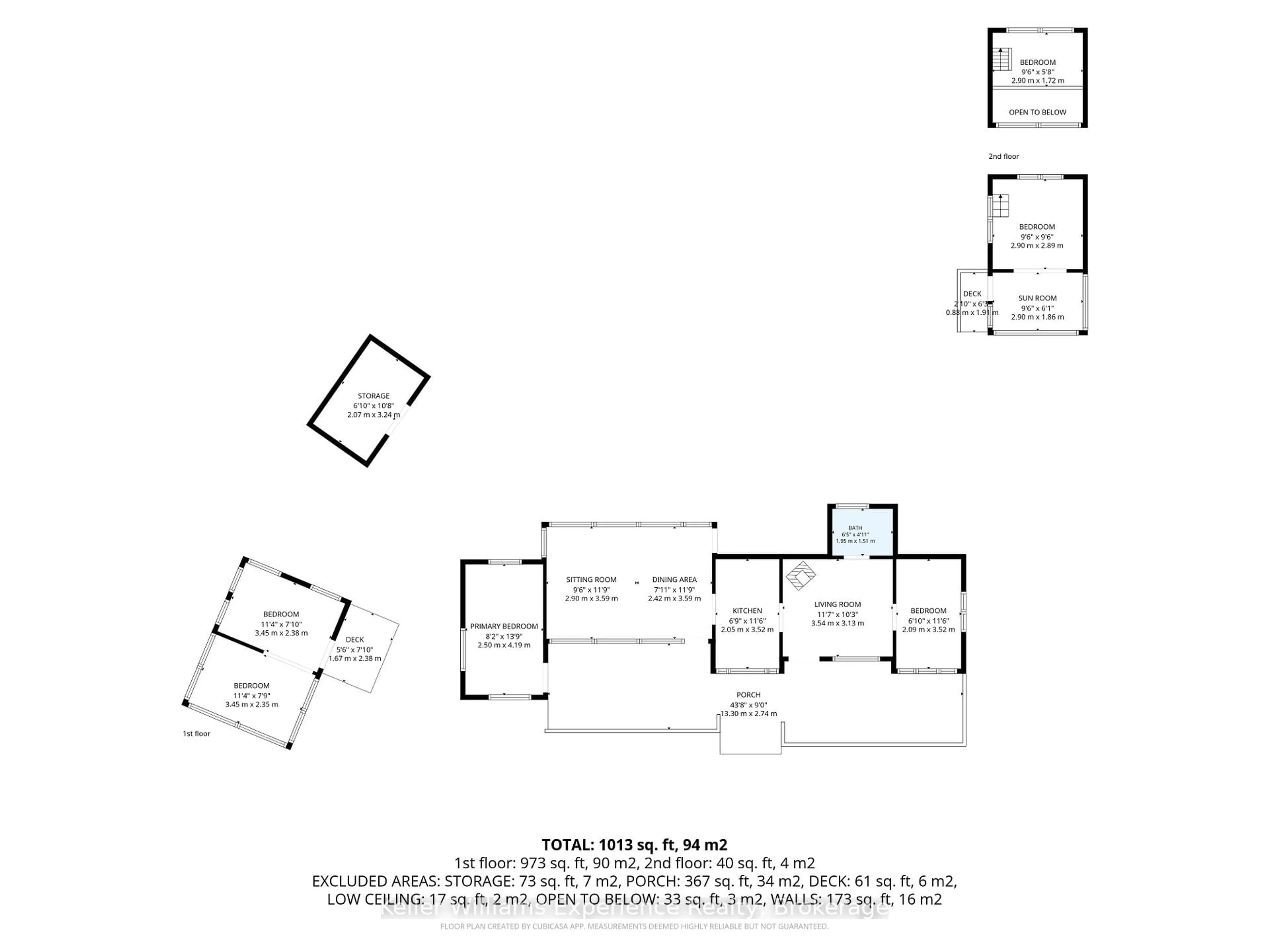 Floor plan for 588 Island 1040, Georgian Bay Ontario P0E 1E0