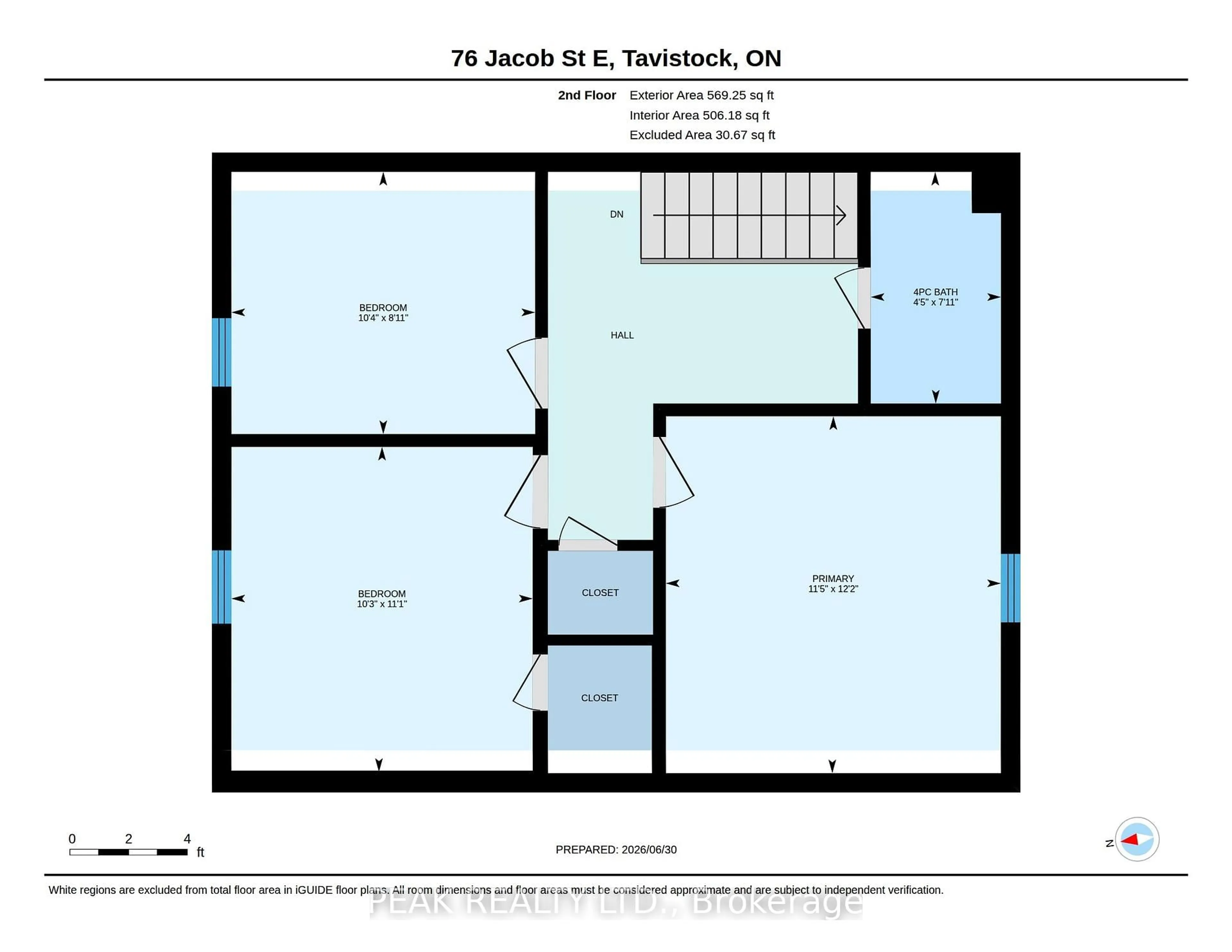 Floor plan for 76 Jacob St, East Zorra-Tavistock Ontario N0B 2R0