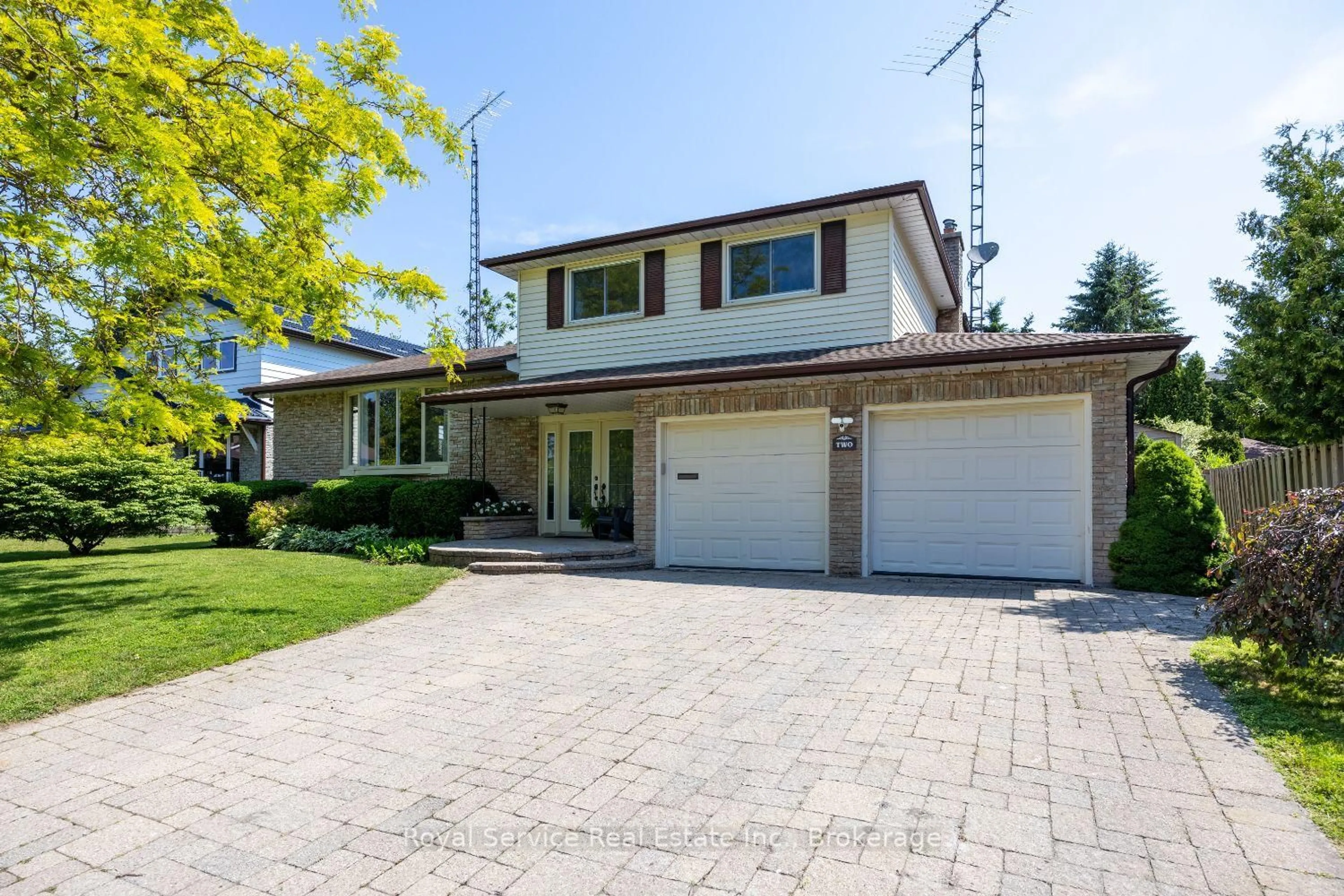 Home with brick exterior material, street for 2 Ravensdale Rd, Cobourg Ontario K9A 2B9