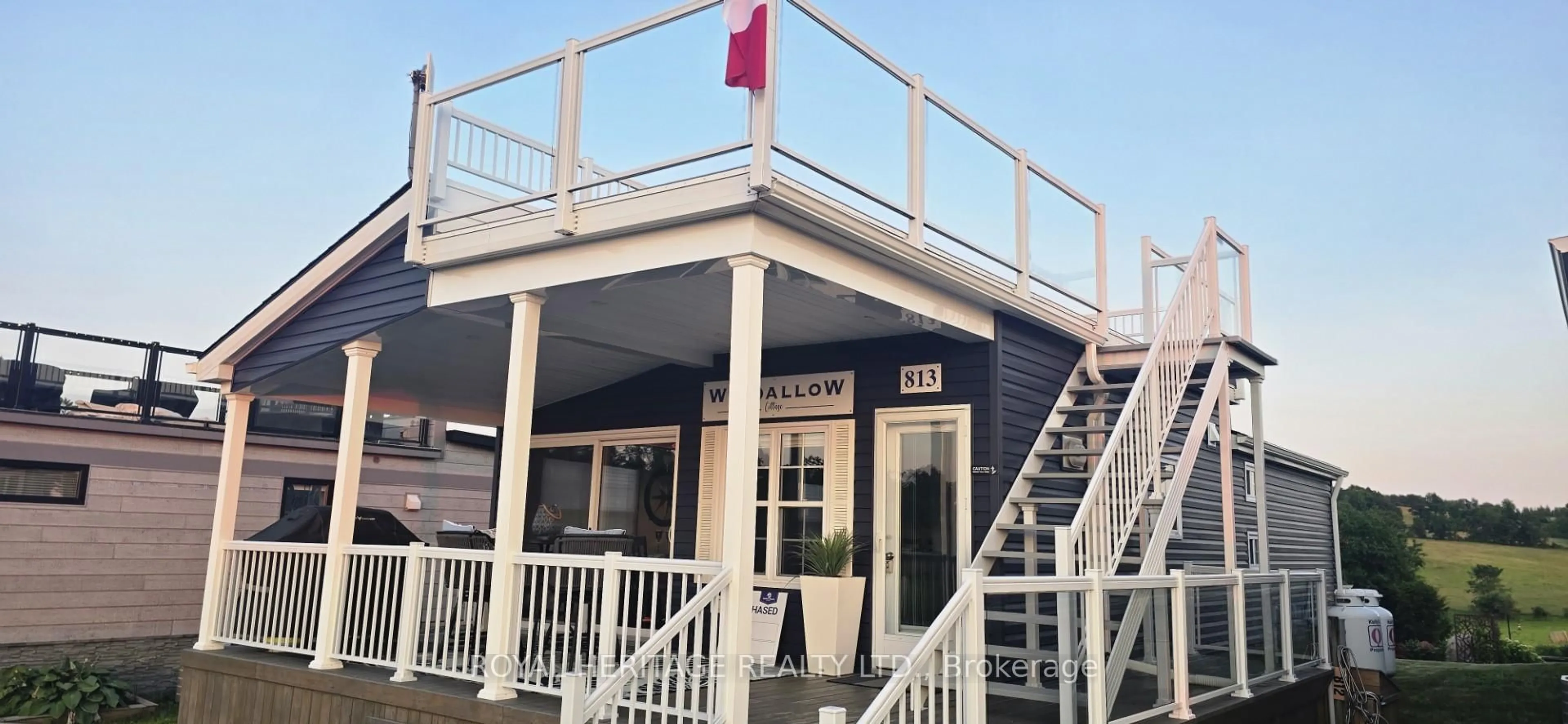 Patio, building for 6916 County Road #18 Rd #813, Alnwick/Haldimand Ontario K0K 2X0