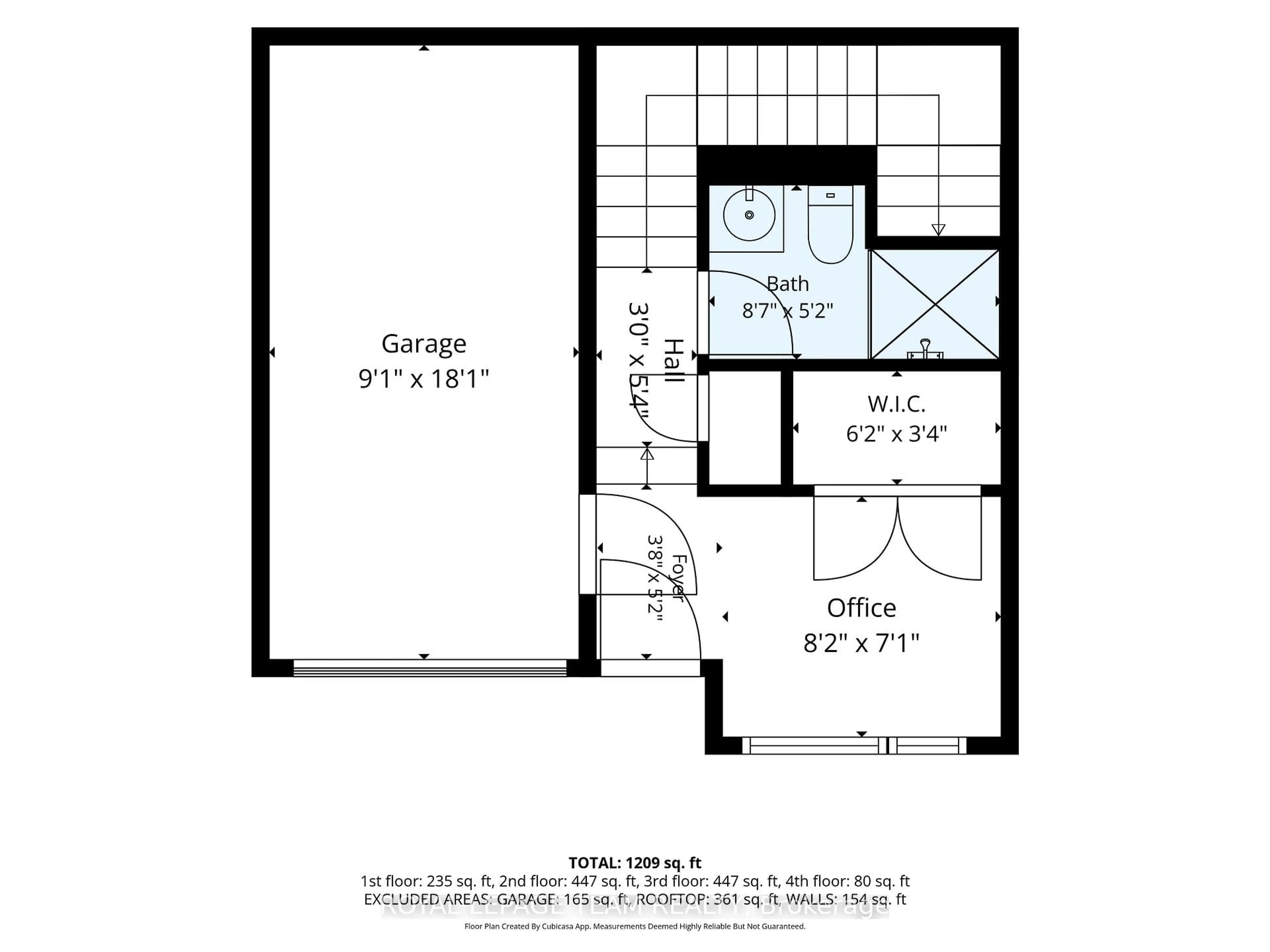 Floor plan for 2706 Draper St, Ottawa Ontario K2H 0C4