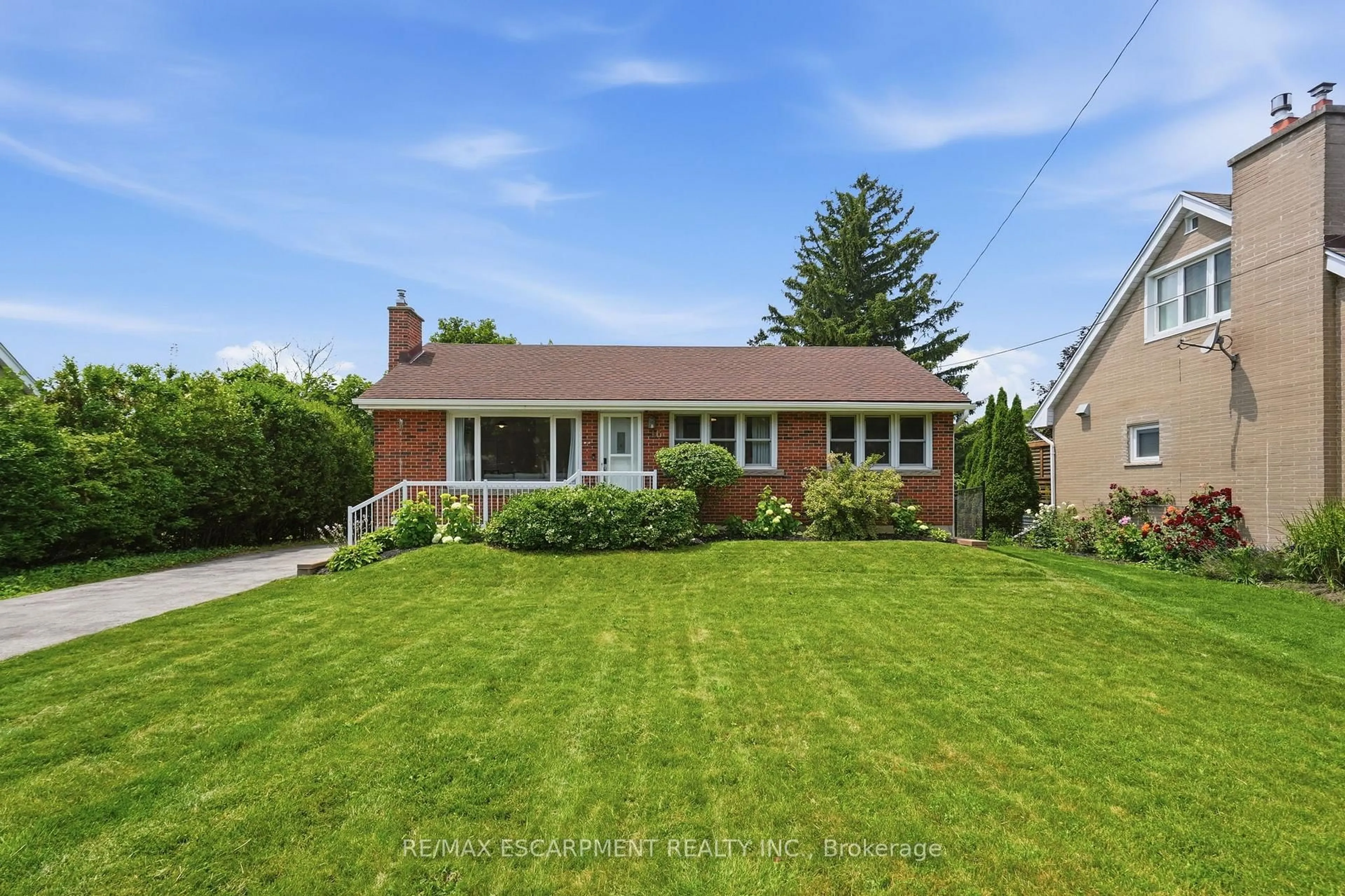 Home with brick exterior material, street for 16 Kings Forest Dr, Hamilton Ontario L8T 4J3