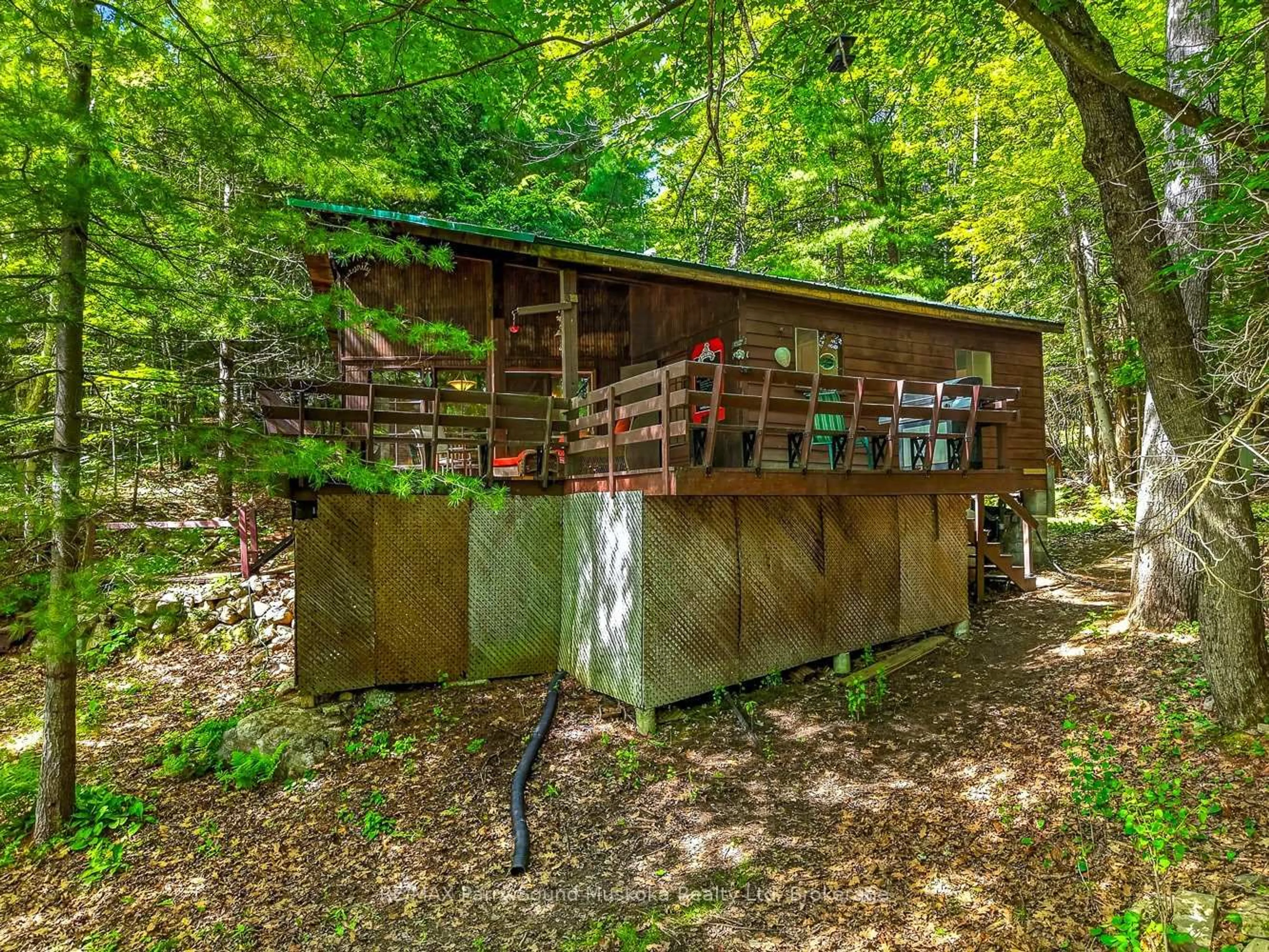 Shed for 91 Water Acc Zone Lane, Carling Ontario P0G 1G0