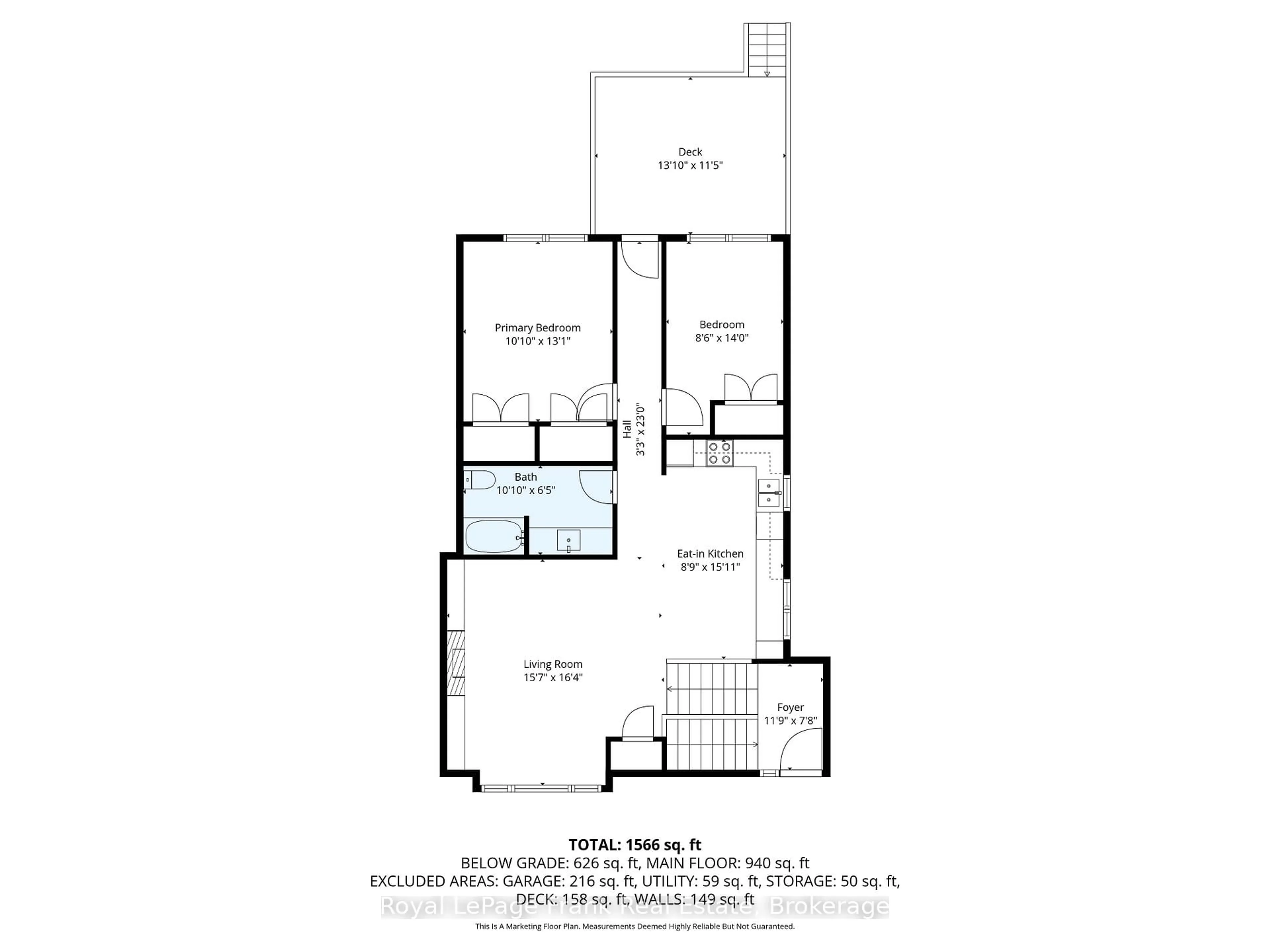 Floor plan for 21 Birch Cres, Kawartha Lakes Ontario K0M 1A0