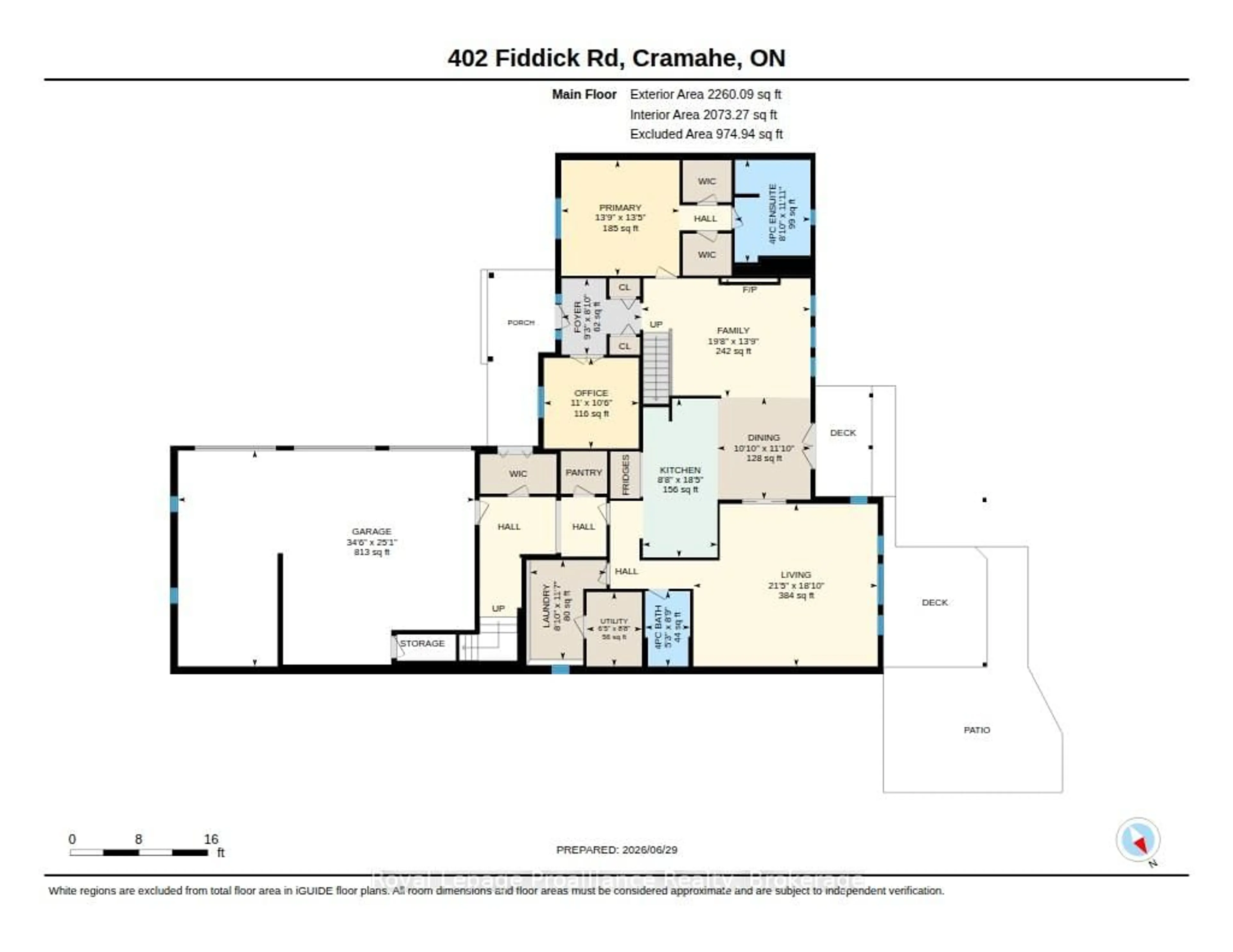 Floor plan for 402 Fiddick Rd, Cramahe Ontario K0K 1H0