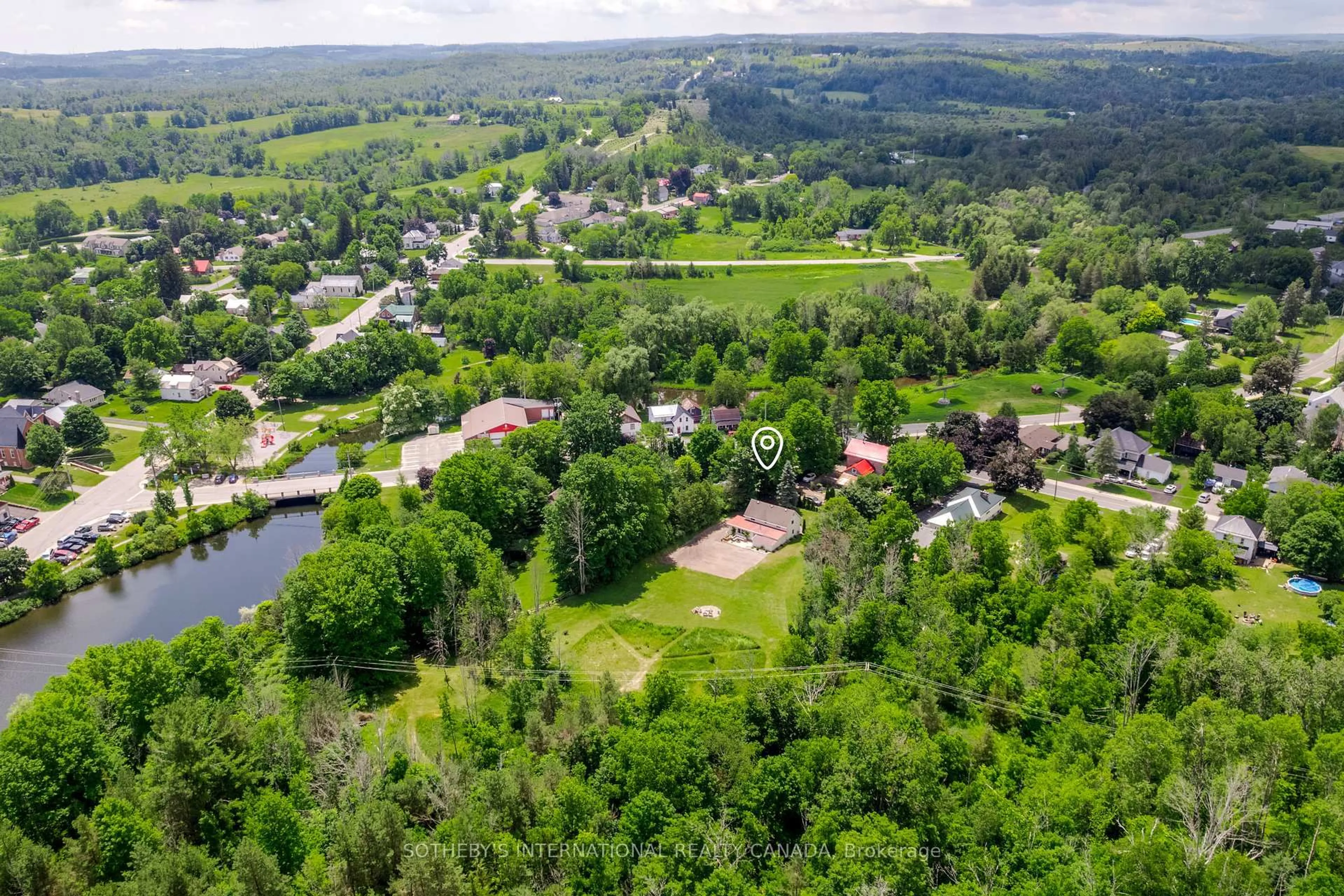 A pic from outside/outdoor area/front of a property/back of a property/a pic from drone, unknown for 4 Percy St, Trent Hills Ontario K0K 3K0