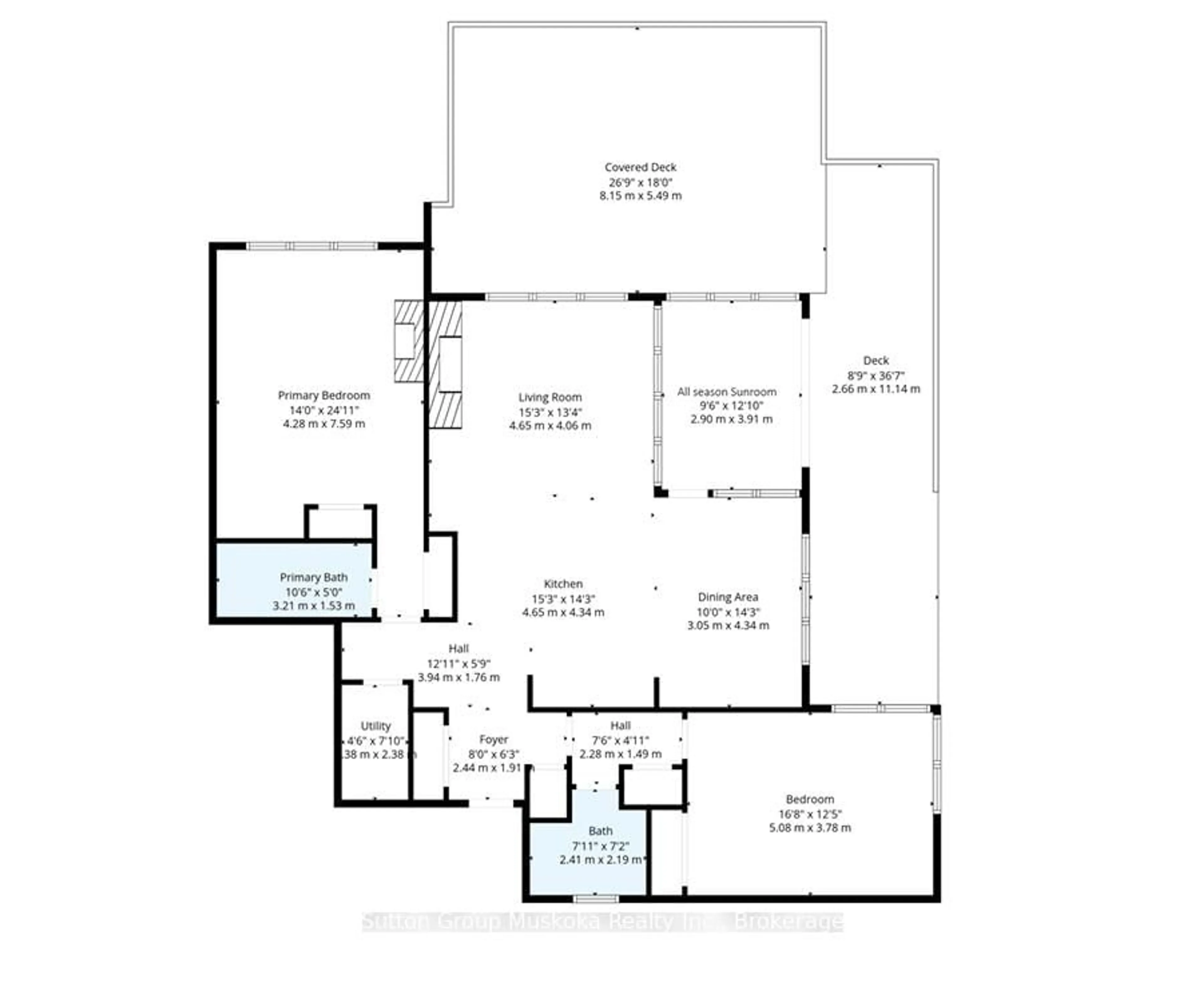 Floor plan for 22-102 Oakridge - Deerhurst Resort Dr, Huntsville Ontario P1H 2E8