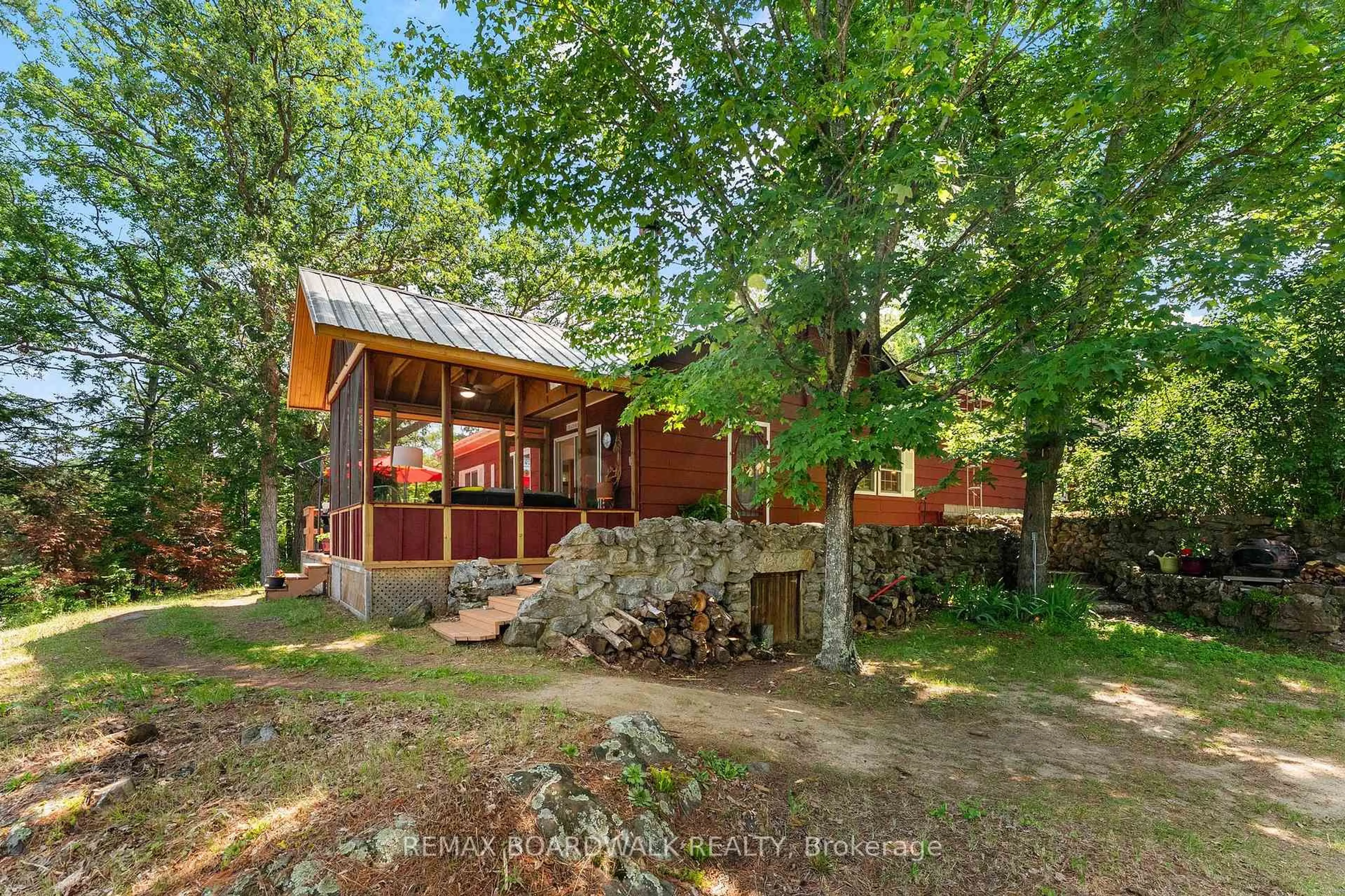 A pic from outside/outdoor area/front of a property/back of a property/a pic from drone, unknown for 39B Cedar Sands Rd, Rideau Lakes Ontario K0E 1G0