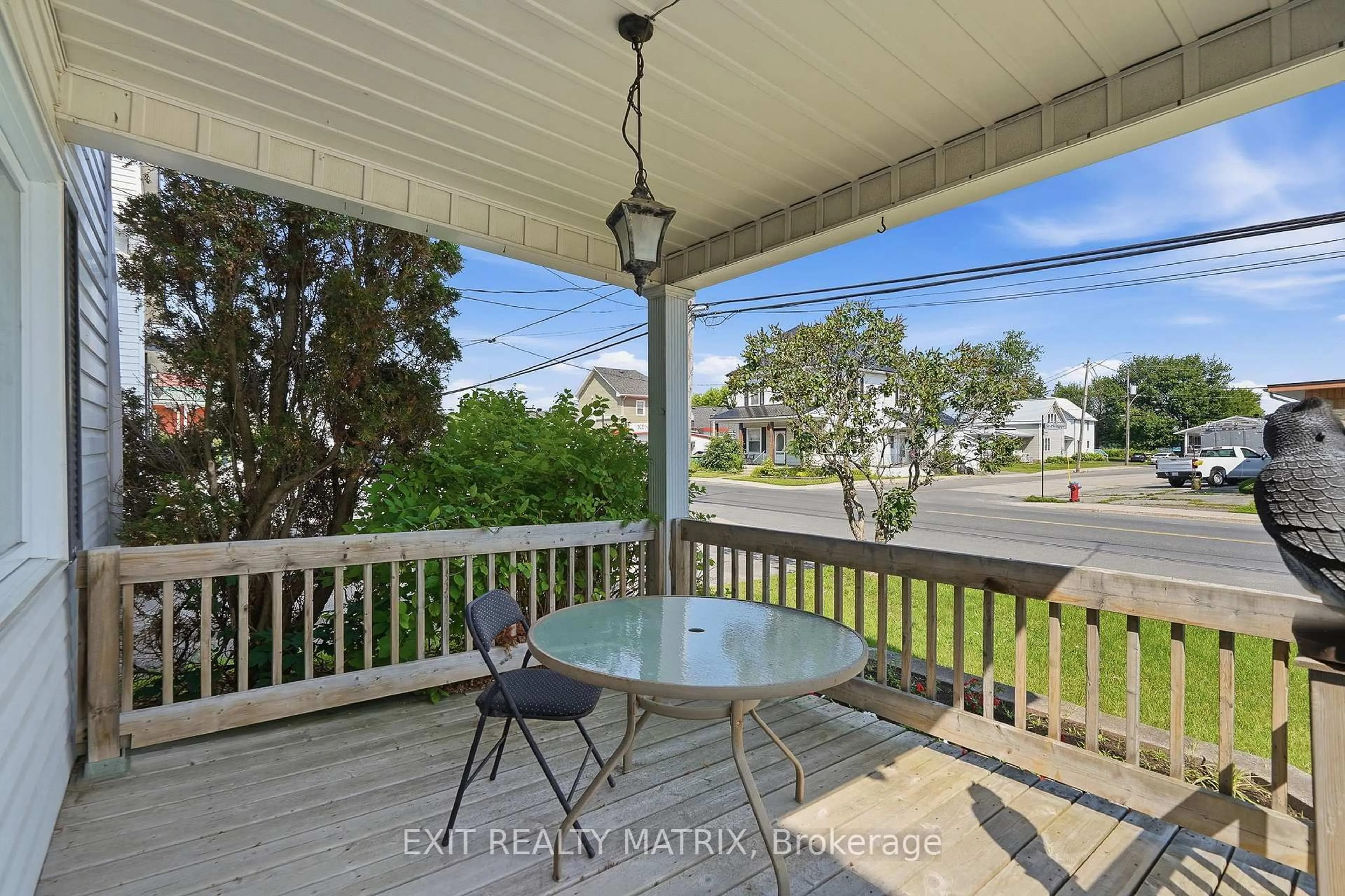 Patio, water/lake/river/ocean view for 461 St Philippe St, Alfred and Plantagenet Ontario K0B 1A0
