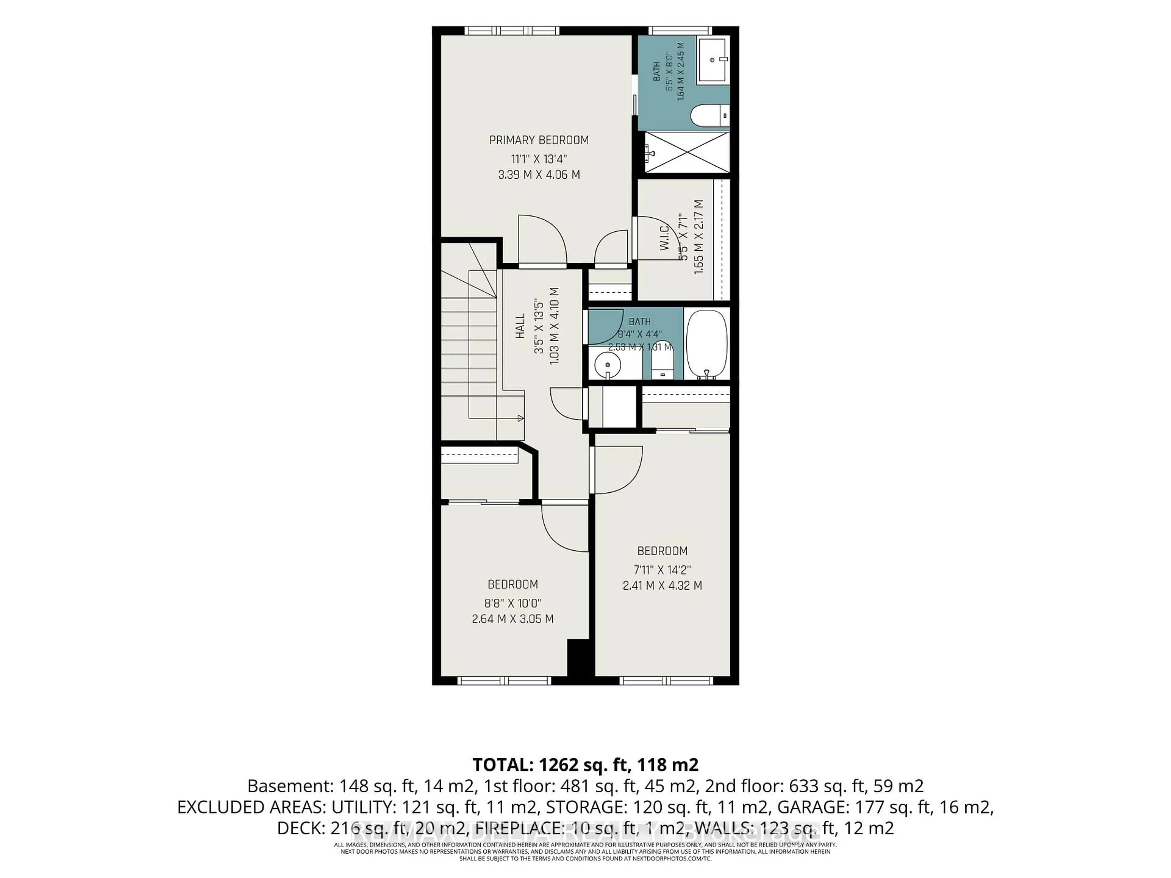 Floor plan for 145 Marrissa Ave, Ottawa Ontario K1J 0A4