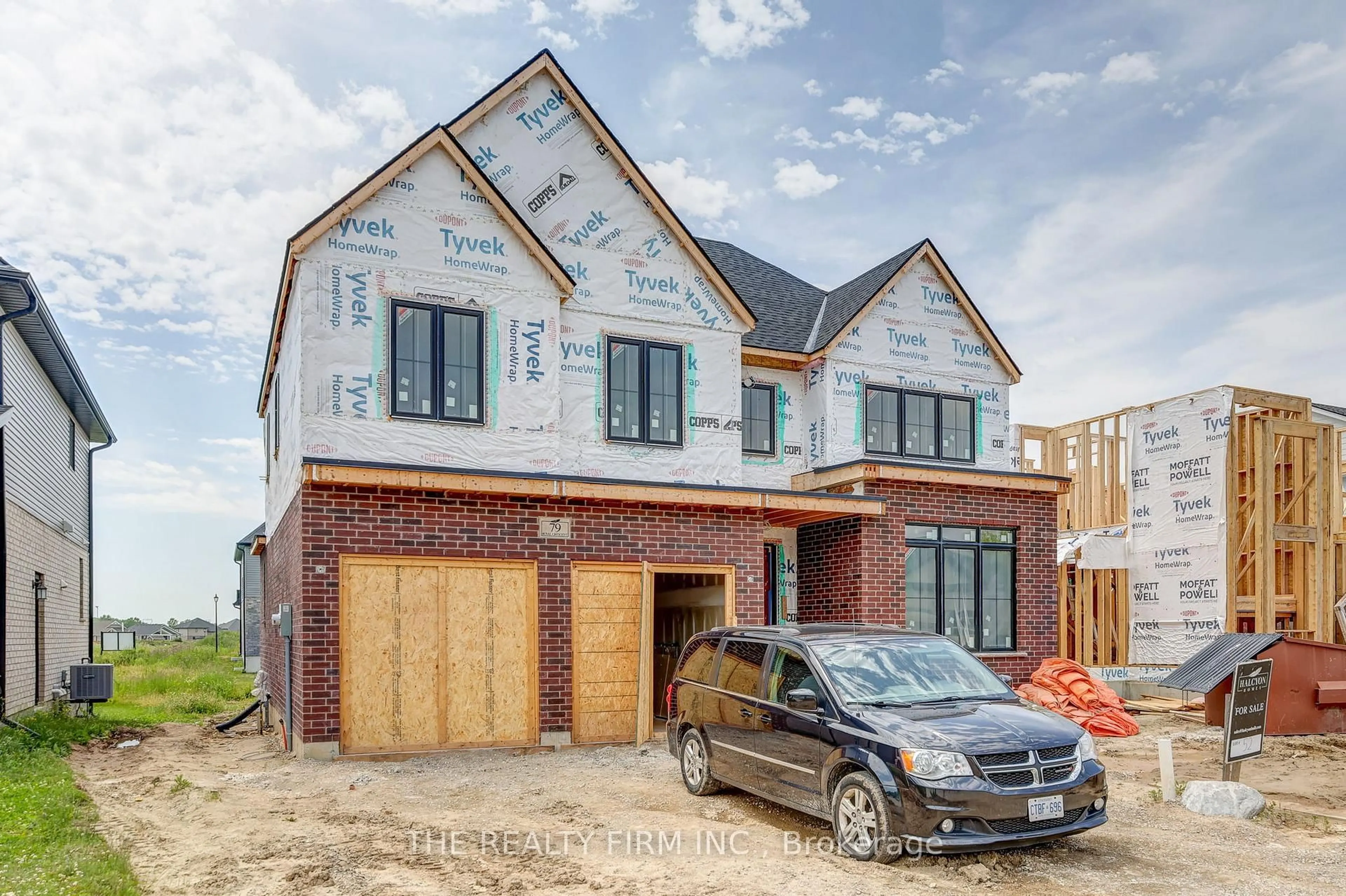 Home with brick exterior material, street for 79 Royal Cres, Southwold Ontario N5P 0G2