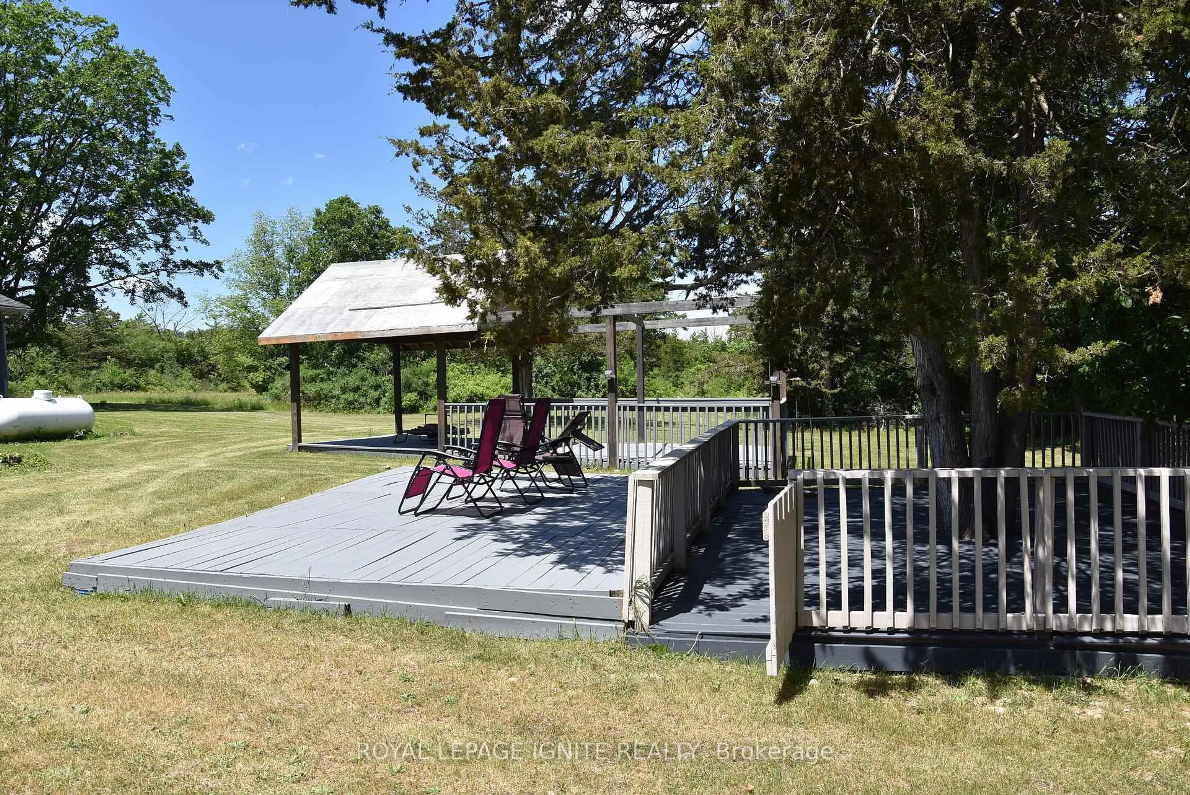 Patio, water/lake/river/ocean view for 595 Percy Boom Rd, Trent Hills Ontario K0L 1L0