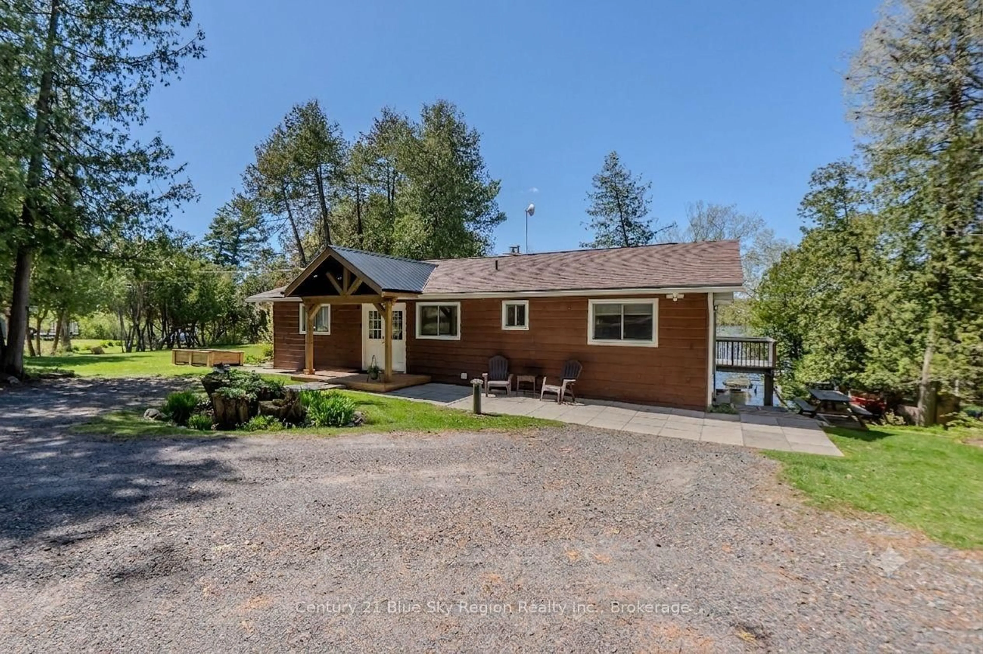 A pic from outside/outdoor area/front of a property/back of a property/a pic from drone, unknown for 12 Cherry Lane, East Ferris Ontario P0H 1K0