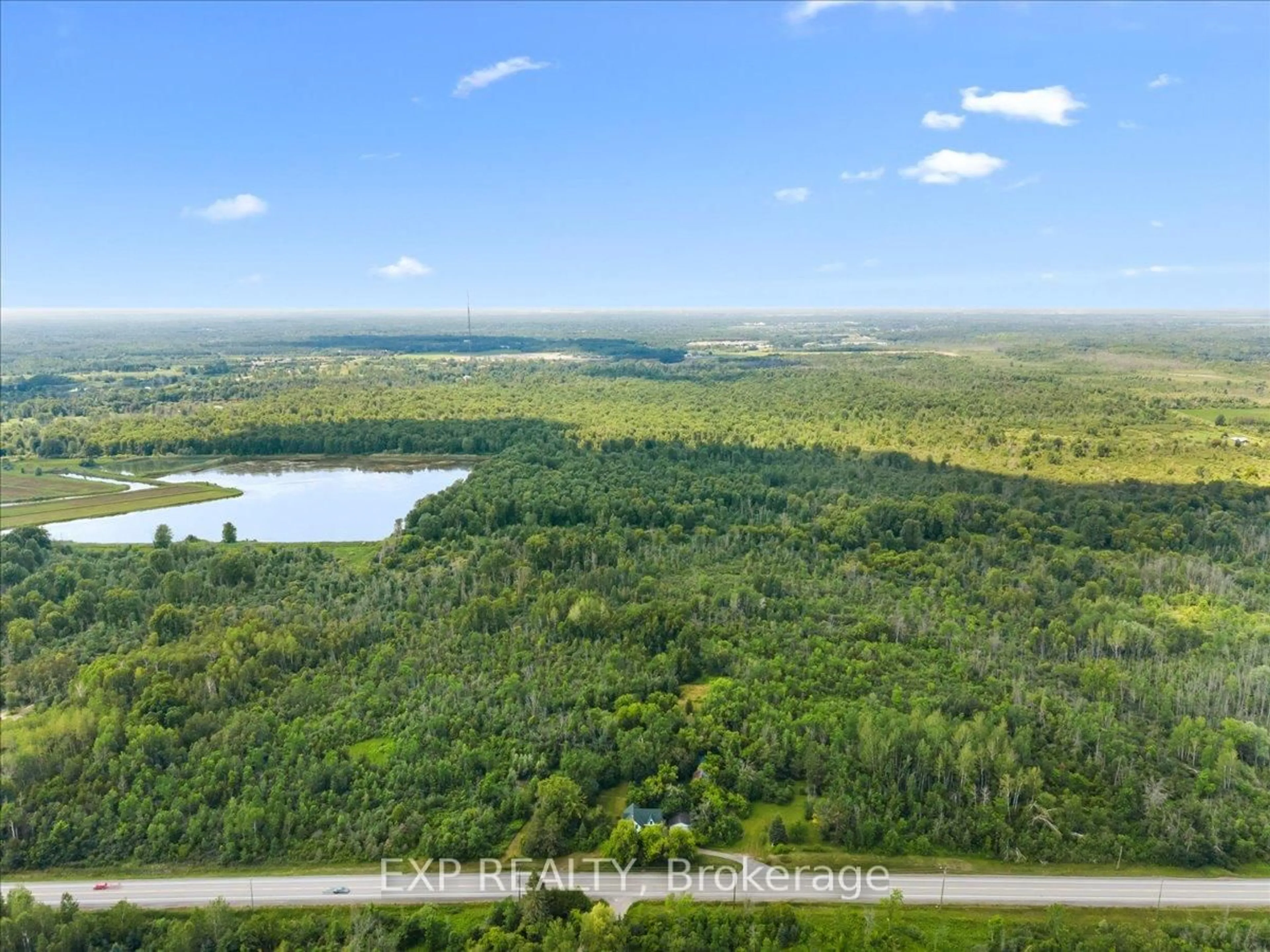 A pic from outside/outdoor area/front of a property/back of a property/a pic from drone, water/lake/river/ocean view for 6889 Snake Island Rd, Greely Ontario K4P 1N2