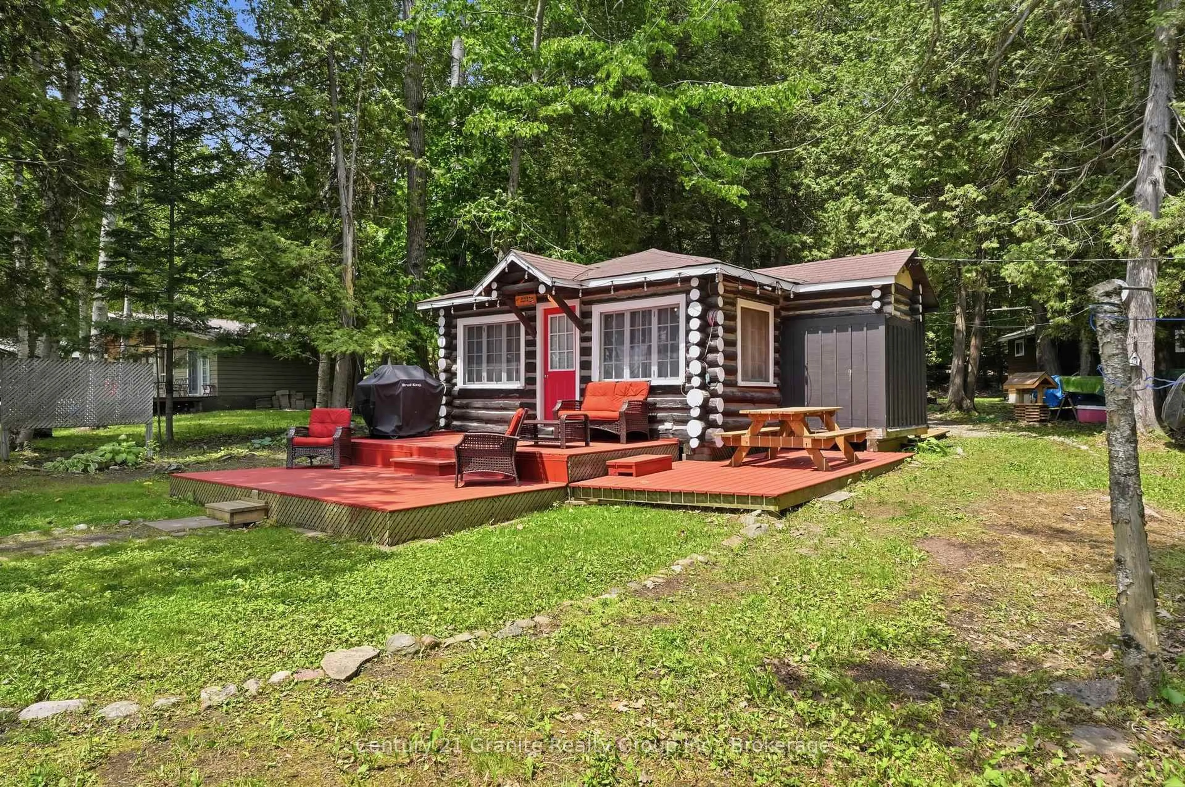 Patio, water/lake/river/ocean view for 1163 REYNOLDS Rd, Minden Hills Ontario K0M 2K0
