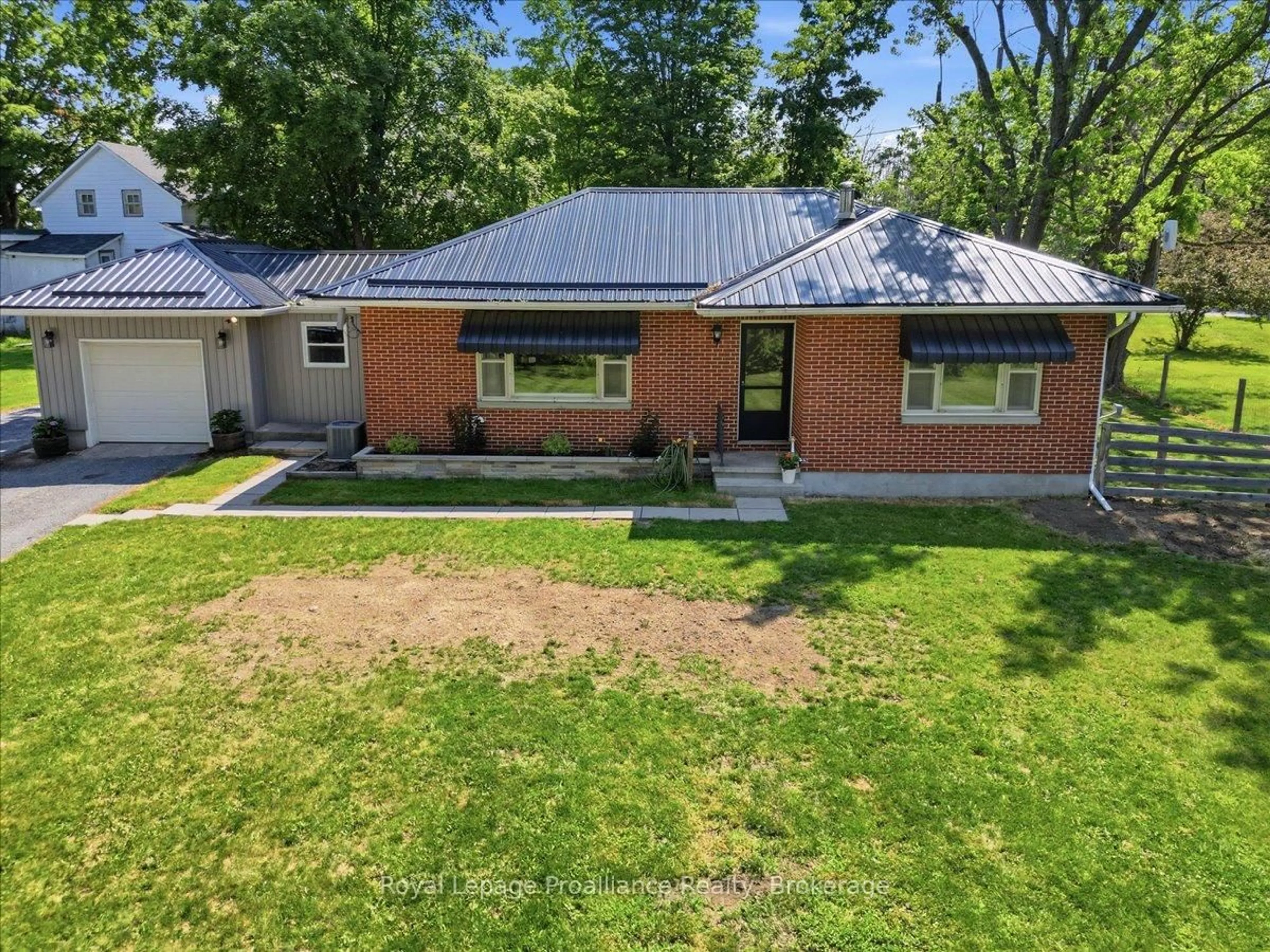 A pic from outside/outdoor area/front of a property/back of a property/a pic from drone, street for 3798 Highway 37, Belleville Ontario K0K 2Y0