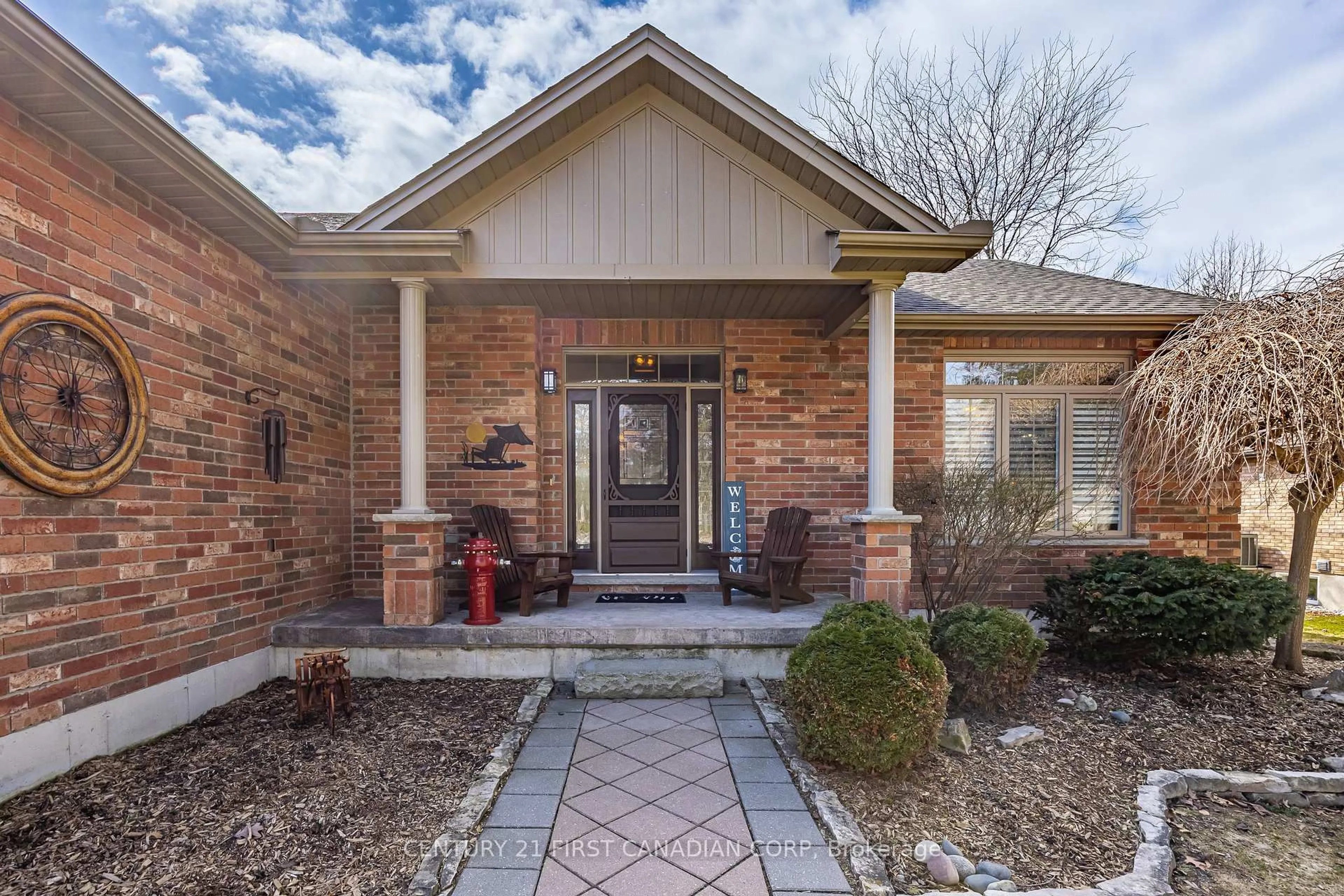Home with brick exterior material, street for 10159 Meadowlily Cres, Lambton Shores Ontario N0M 1T0