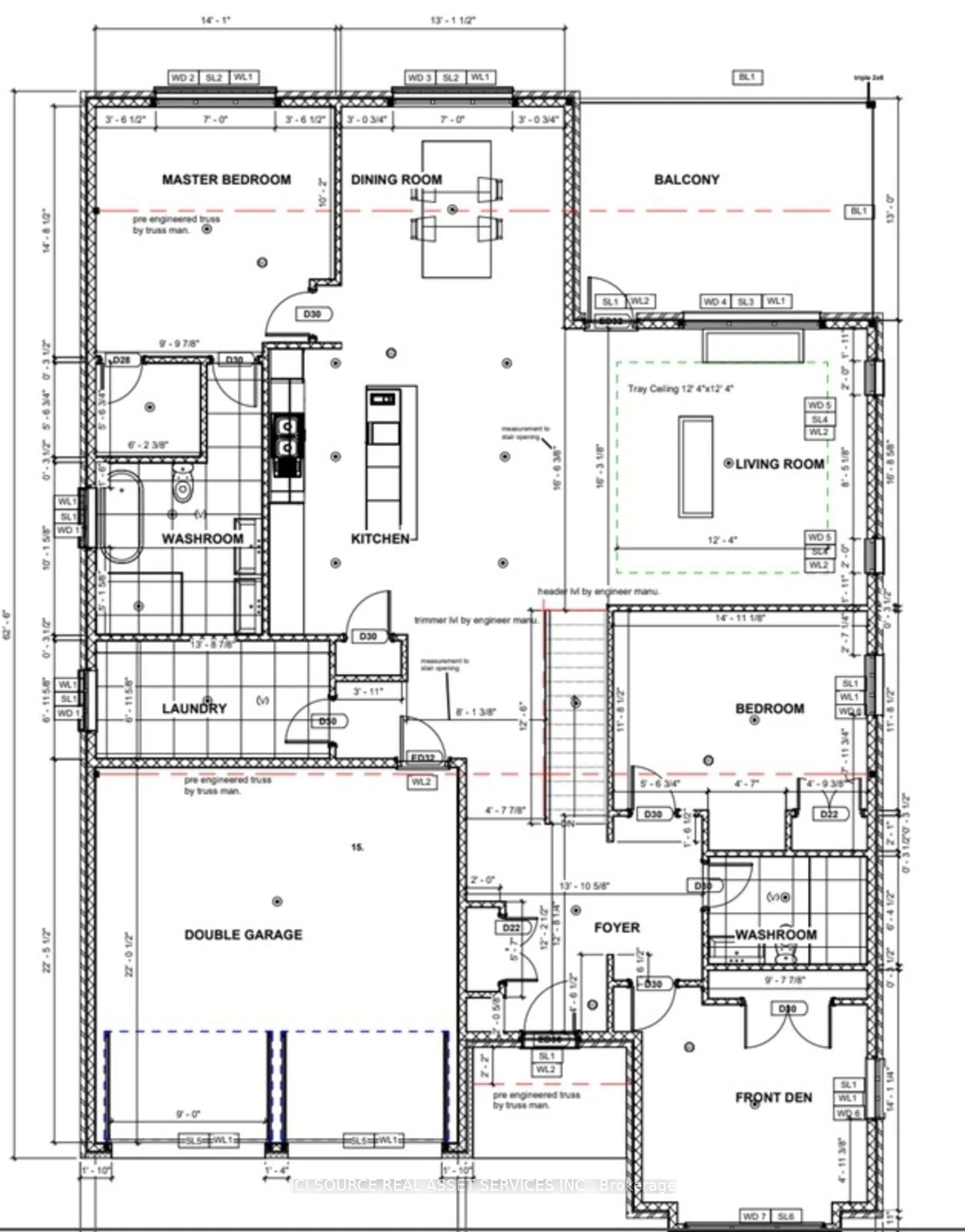 Floor plan for 2A Alan Cres, Pelham Ontario N0L 1G1