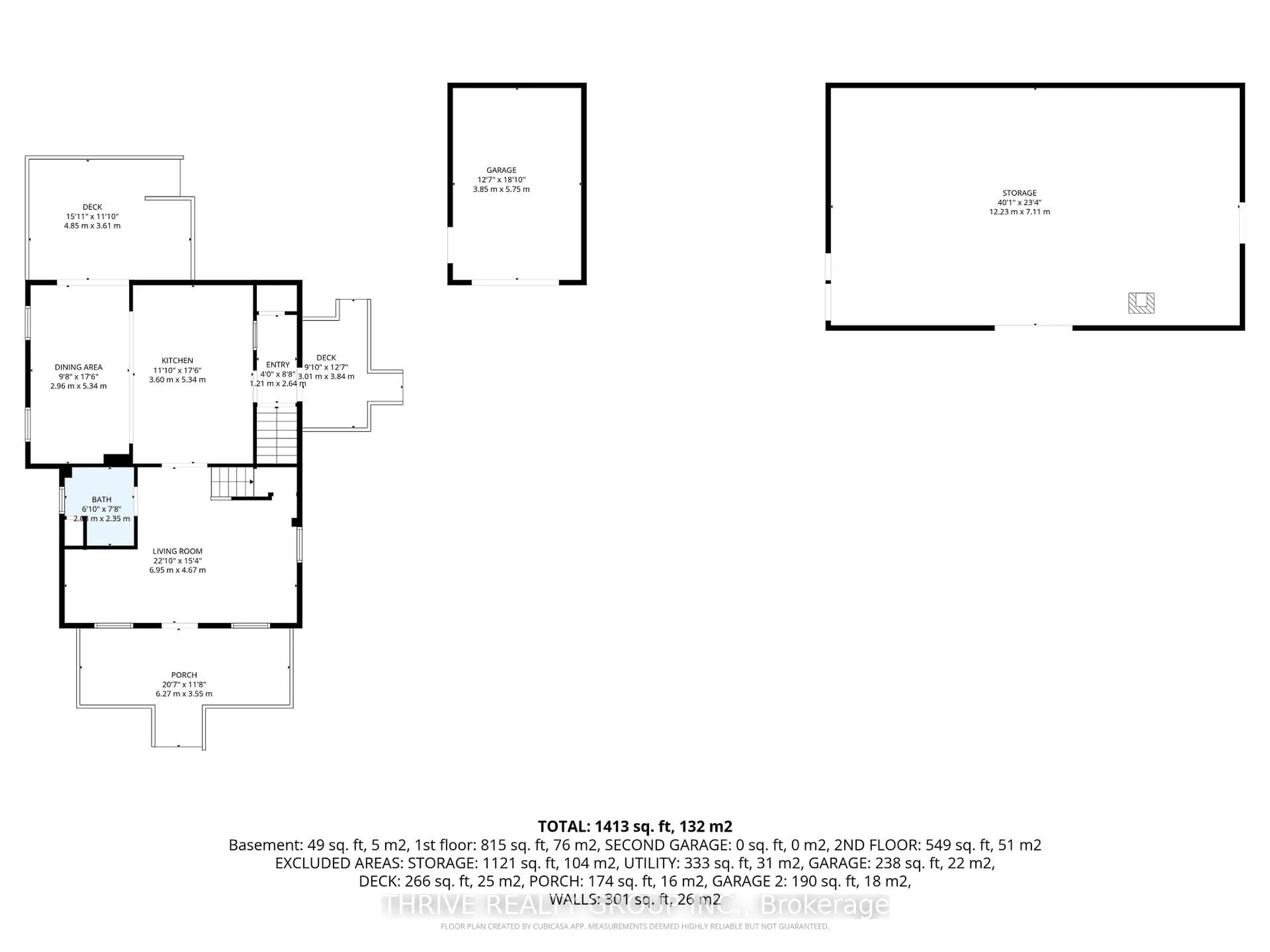 Floor plan for 44856 Dexter Line, Central Elgin Ontario N0L 2L0