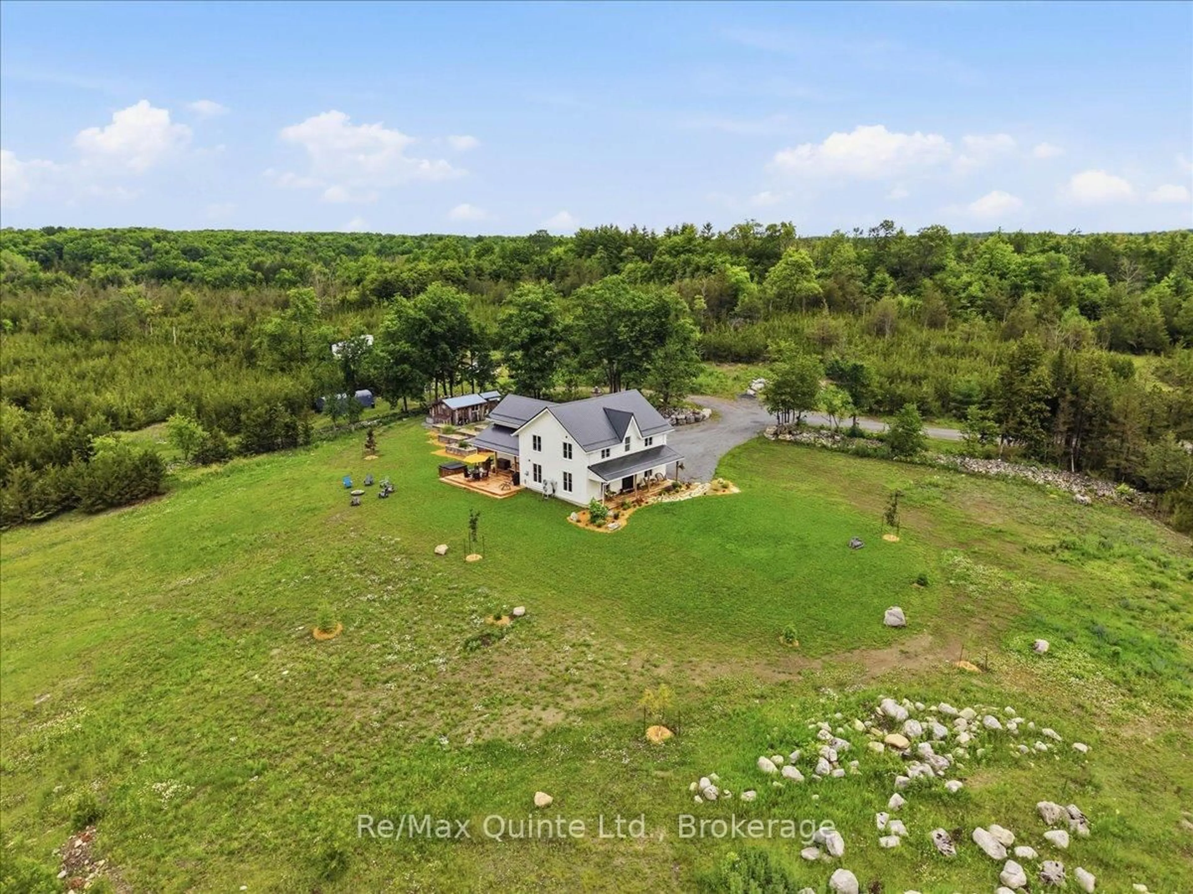 A pic from outside/outdoor area/front of a property/back of a property/a pic from drone, unknown for 267 Maple Sugar Rd, Shannonville Ontario K0K 3A0