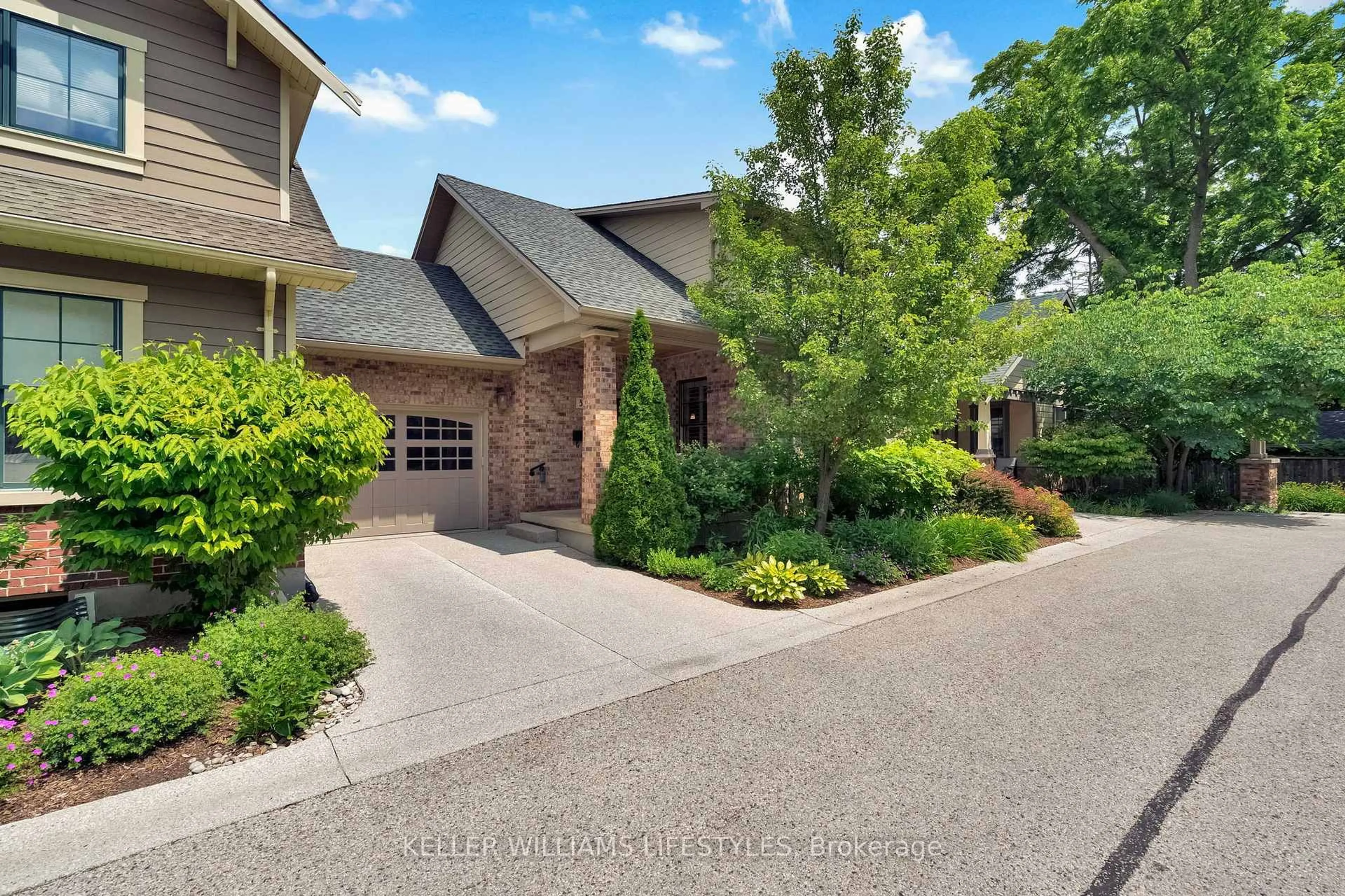 Home with brick exterior material, street for 352 Ridout St #3, London South Ontario N6C 3Z5