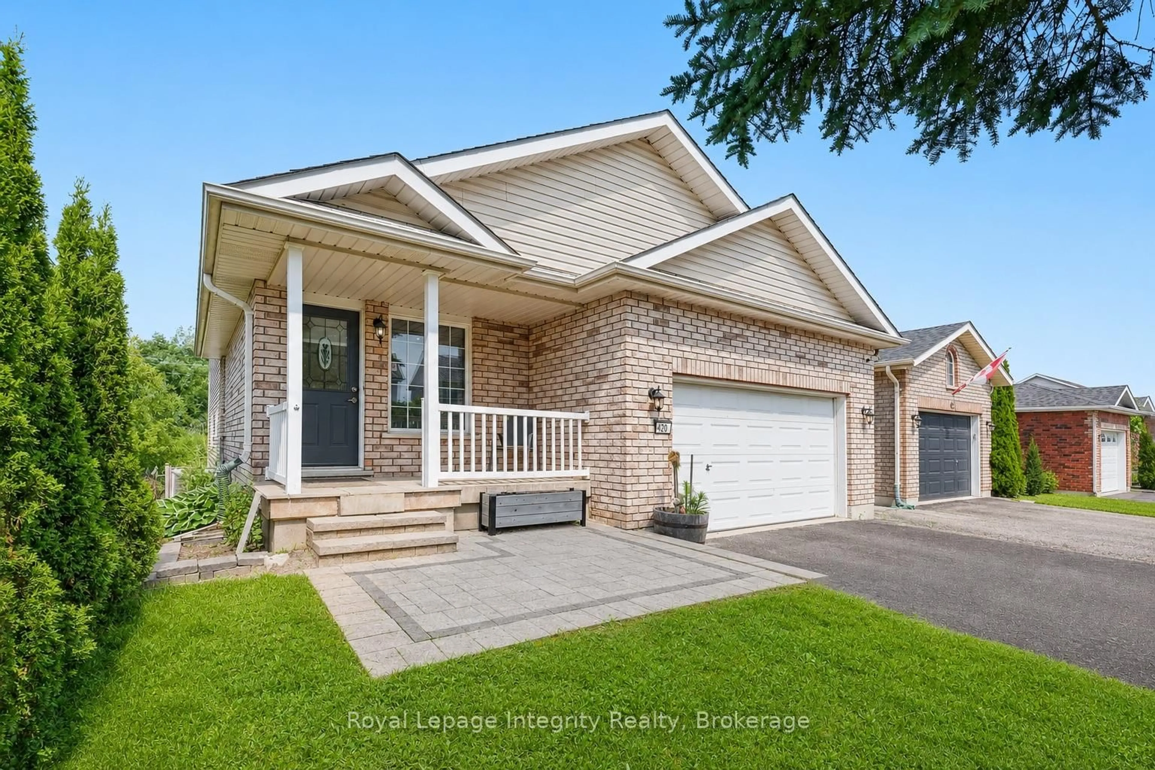 Home with brick exterior material, street for 420 Simon St, Shelburne Ontario L0N 1S4