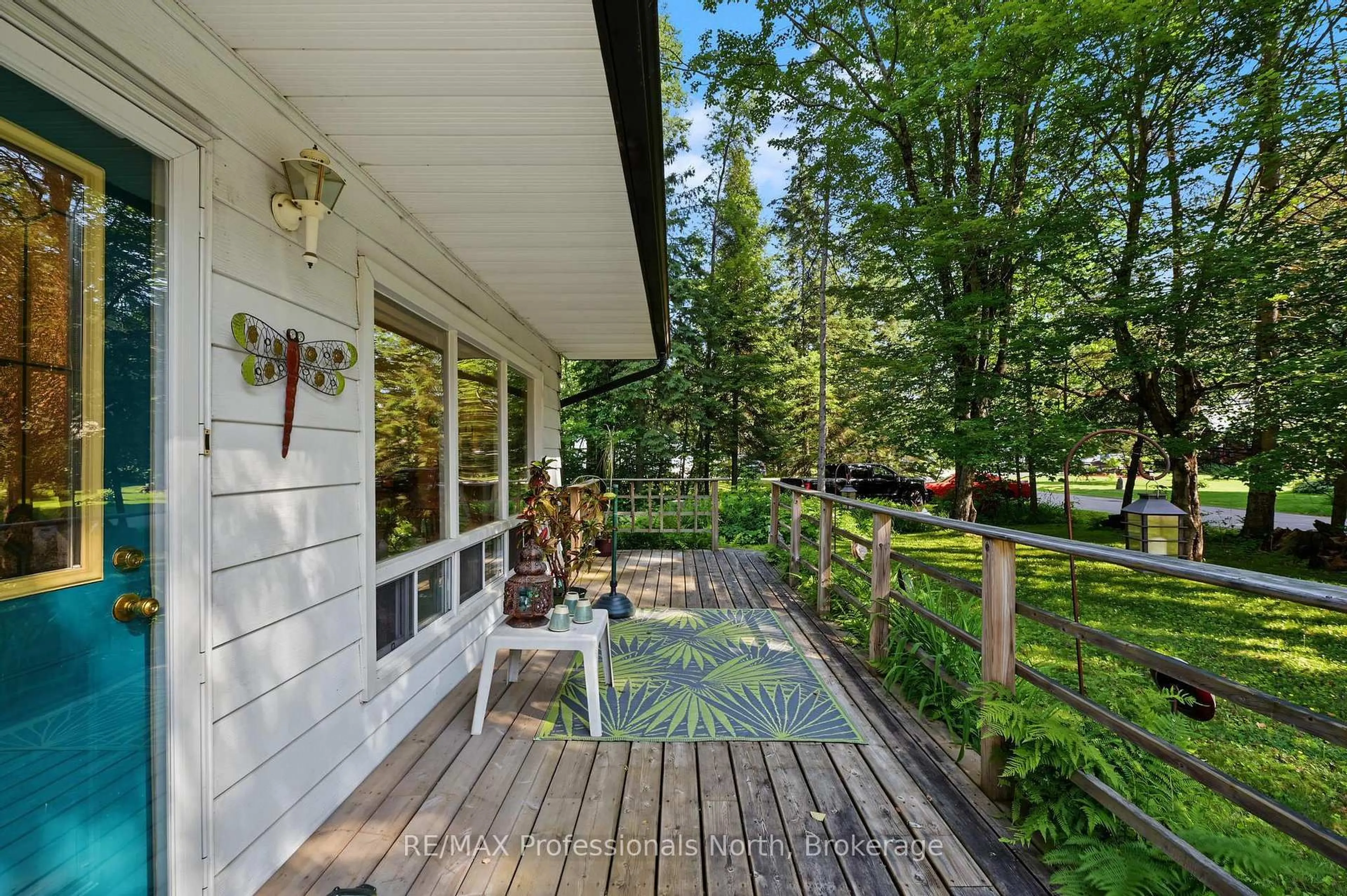Patio, water/lake/river/ocean view for 5 Stouffer St, Minden Hills Ontario K0M 2K0