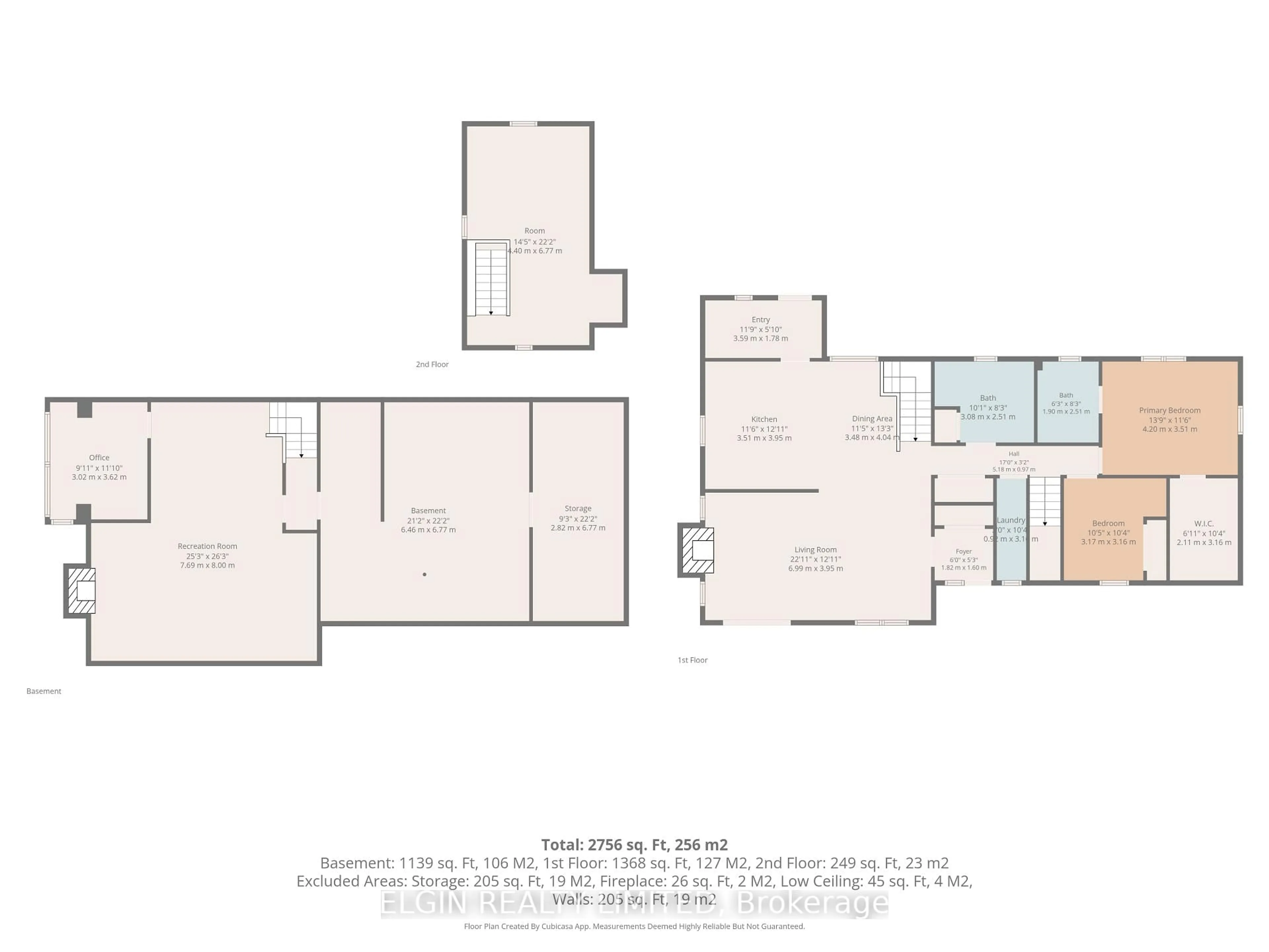 Floor plan for 34959 THIRD Lin Third Line, Southwold Ontario N0L 2G0