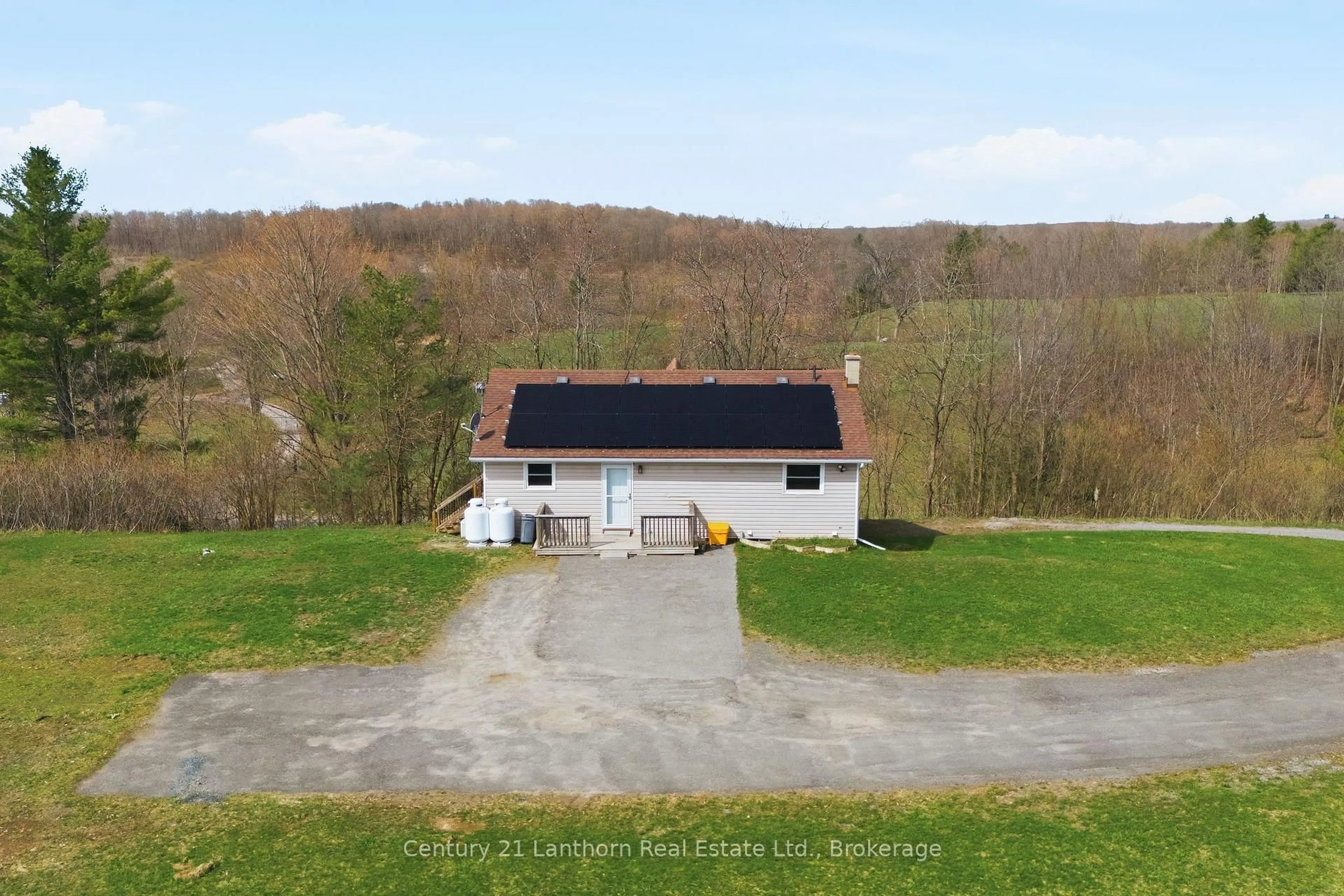 A pic from outside/outdoor area/front of a property/back of a property/a pic from drone, building for 656 A Cooper Rd, Madoc Ontario K0K 2K0