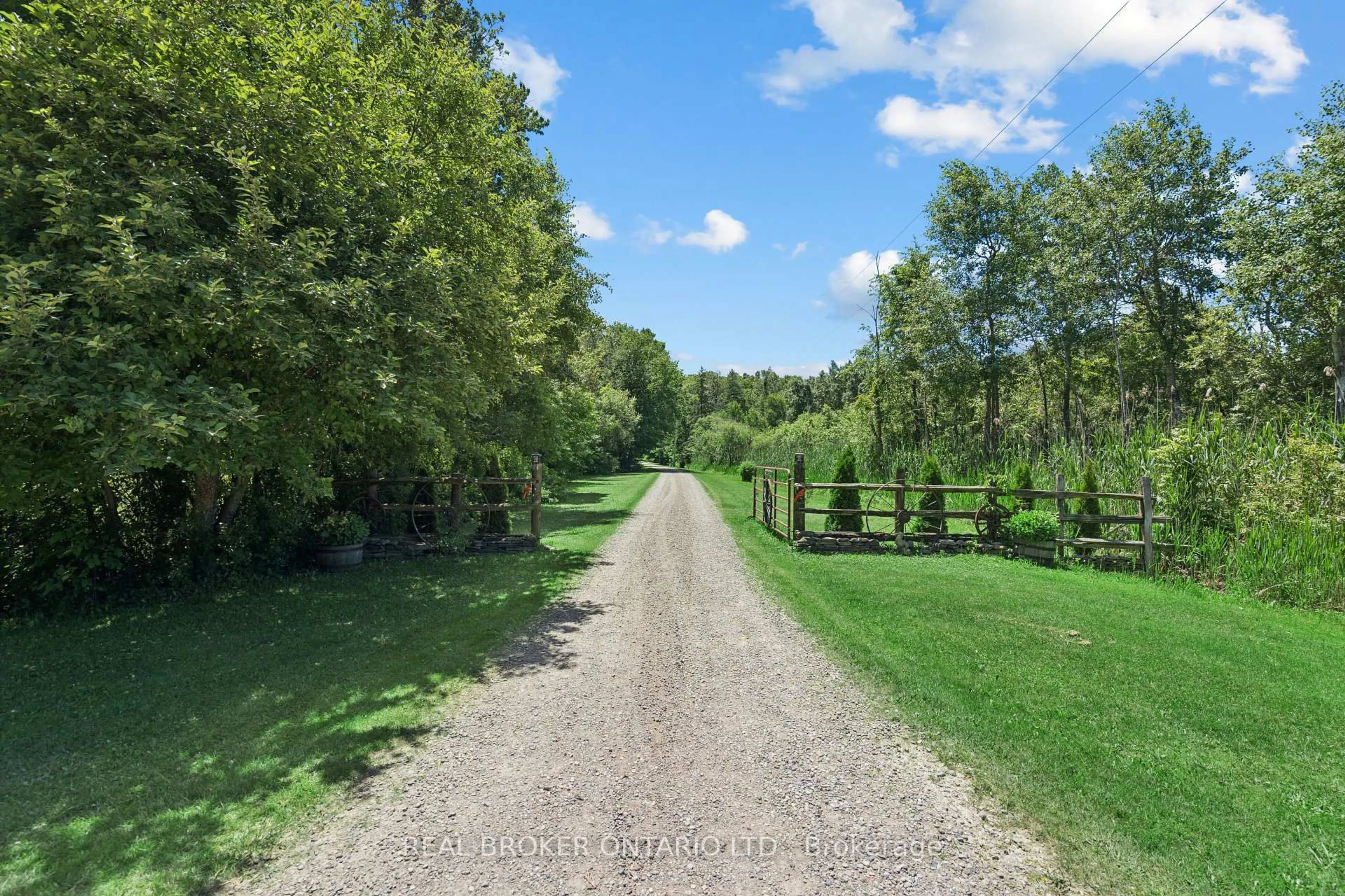 A pic from outside/outdoor area/front of a property/back of a property/a pic from drone, forest/trees view for 5678 Fourth Line, Guelph/Eramosa Ontario N0B 2K0