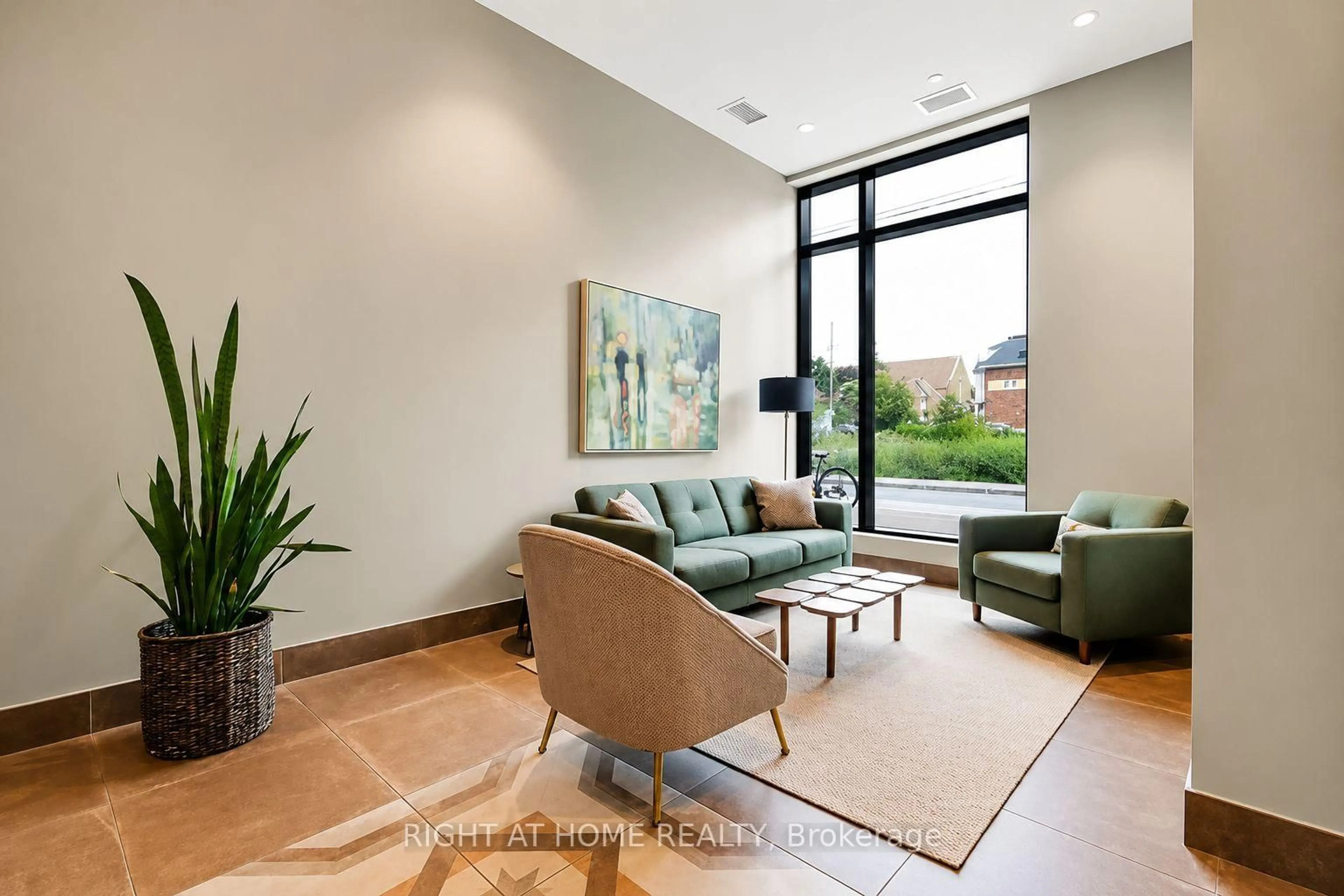 Living room with furniture, unknown for 60 Springhurst Ave #Unit #312, Ottawa Ontario K1S 5V7