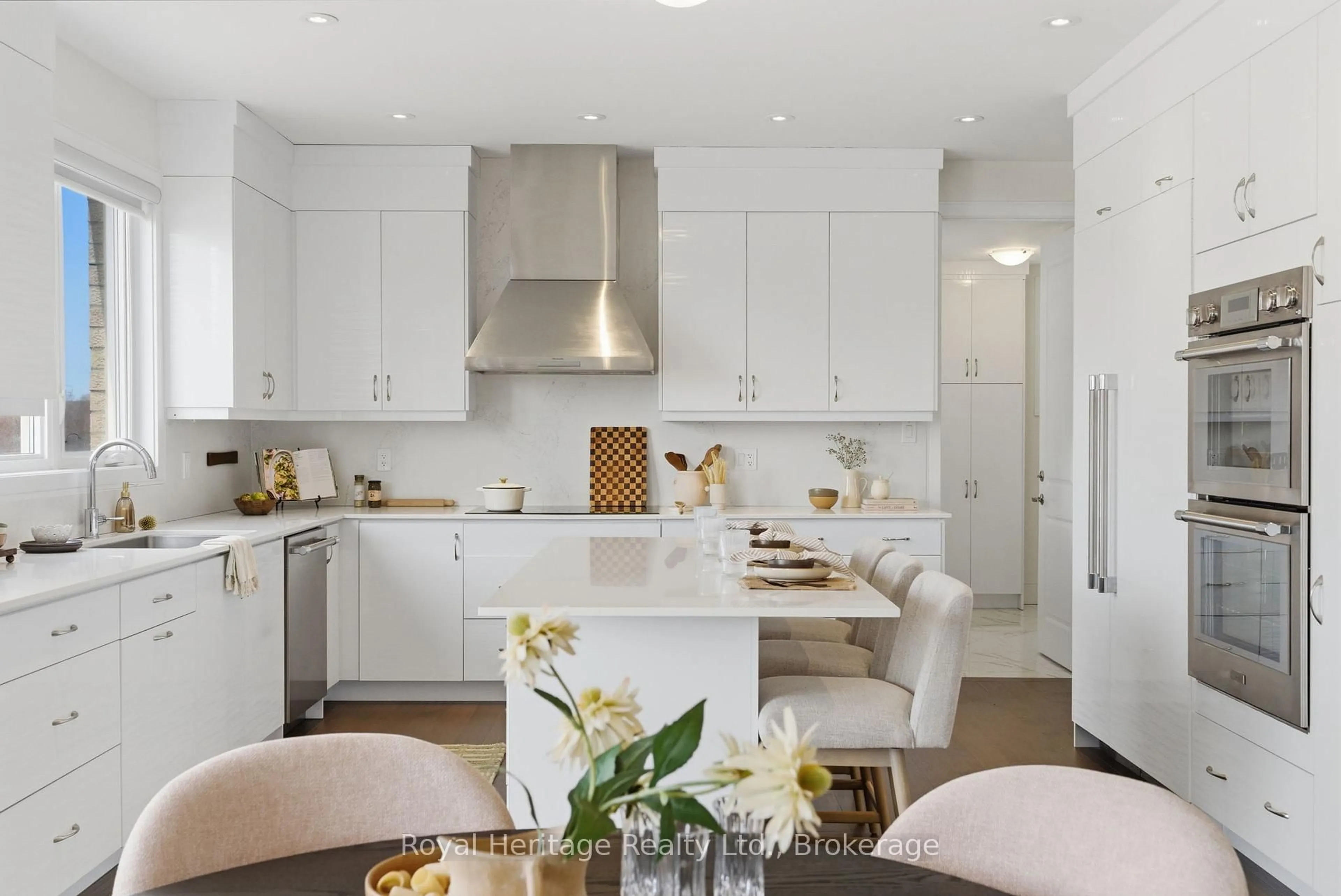 Contemporary kitchen, ceramic/tile floor for 36 Golden Meadows Dr, Otonabee-South Monaghan Ontario K9J 0K6