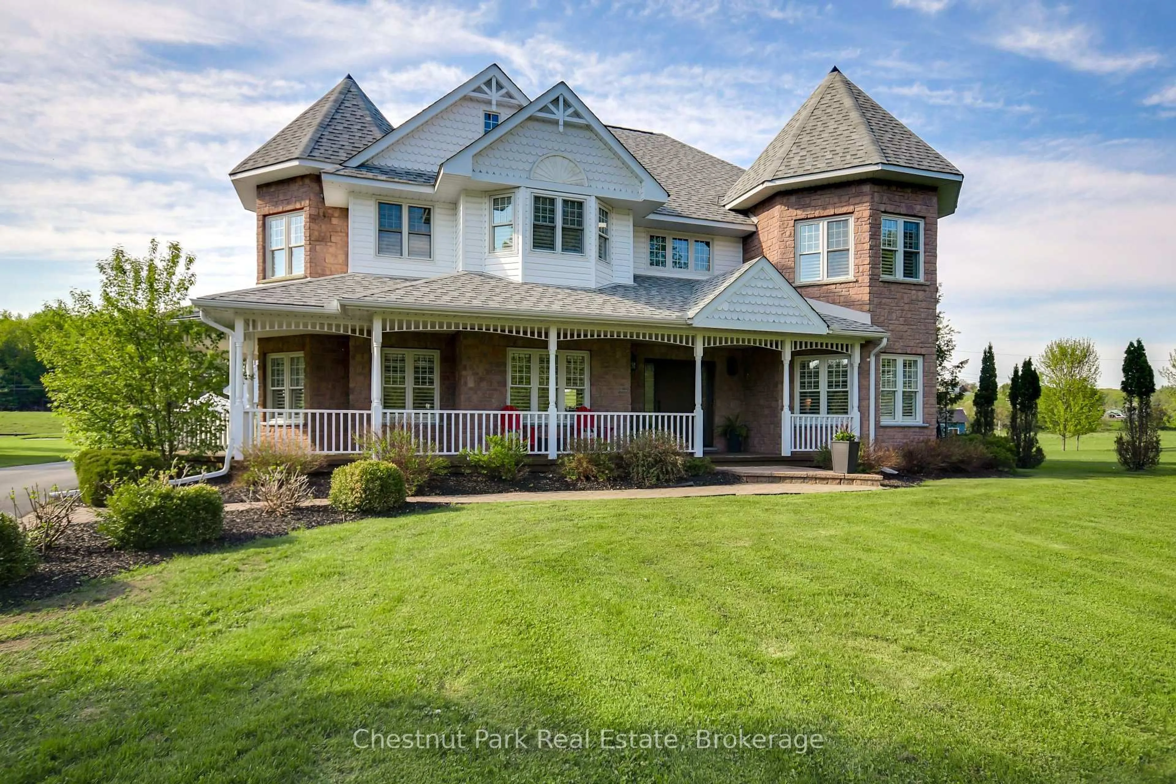 Home with brick exterior material, water/lake/river/ocean view for 279 Santas Village Rd, Bracebridge Ontario P1L 1W8