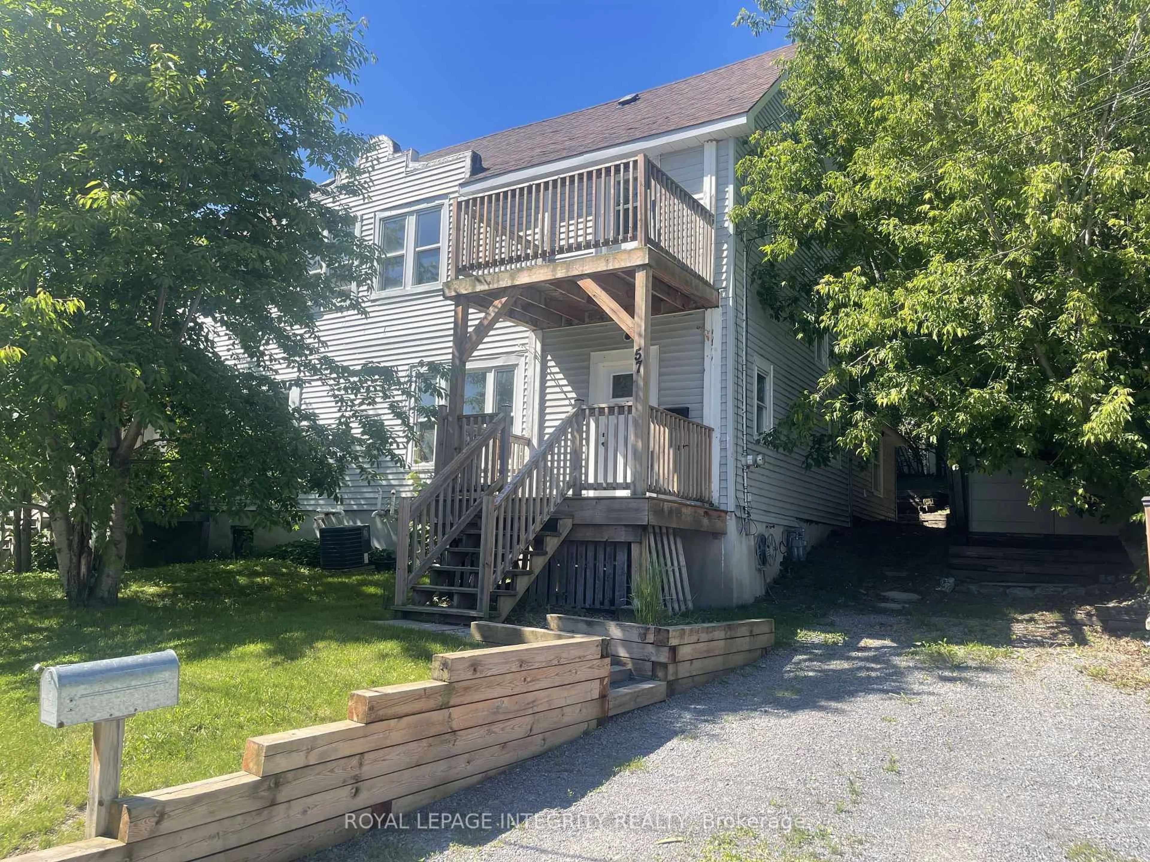 A pic from outside/outdoor area/front of a property/back of a property/a pic from drone, street for 57 Havey St, Arnprior Ontario K7S 3J6