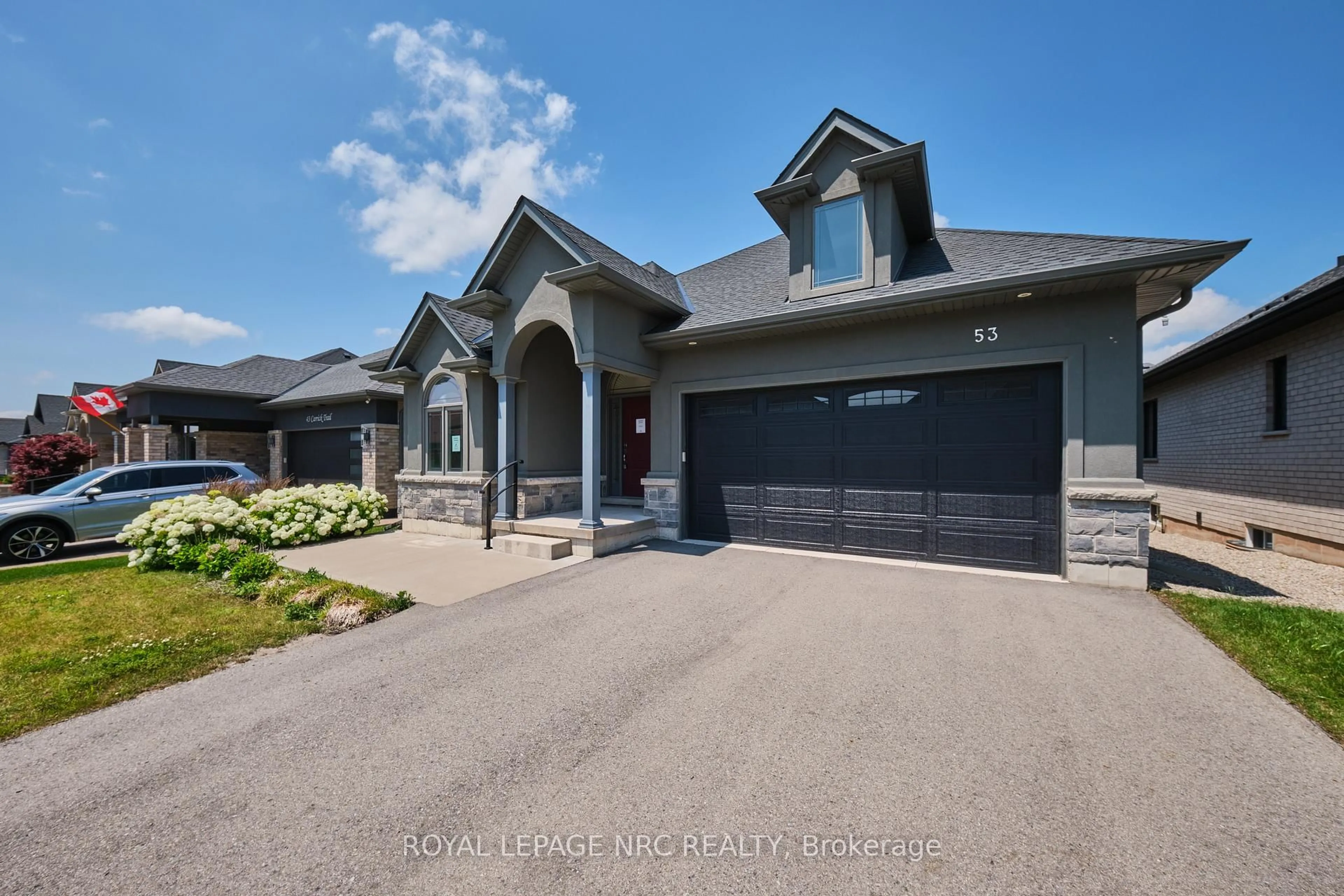 Home with brick exterior material, street for 53 Carrick Tr, Welland Ontario L3B 0E7