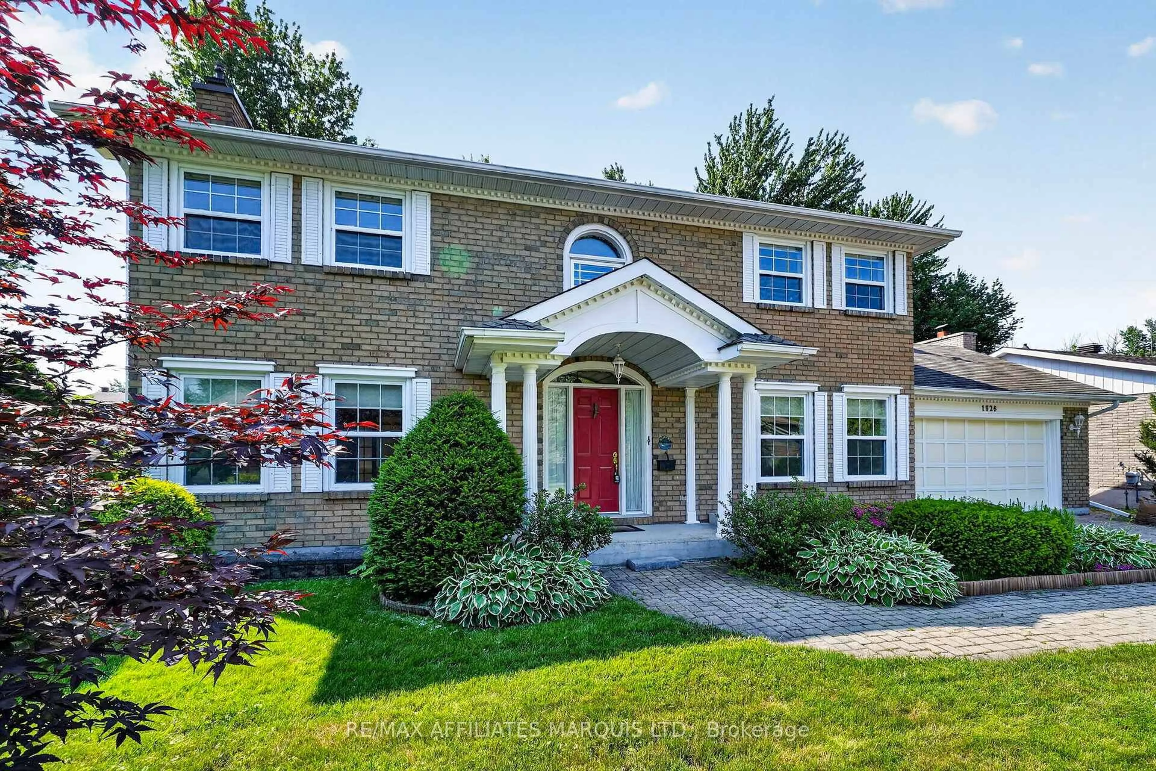 Home with brick exterior material, street for 1626 Grant Ave, Cornwall Ontario K6J 5J4
